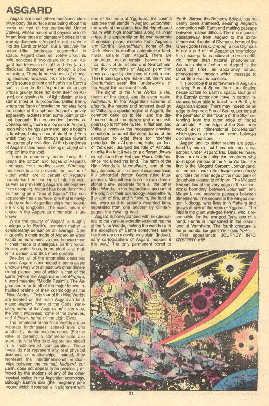 Read online The Official Handbook of the Marvel Universe Deluxe Edition comic -  Issue #1 - 33