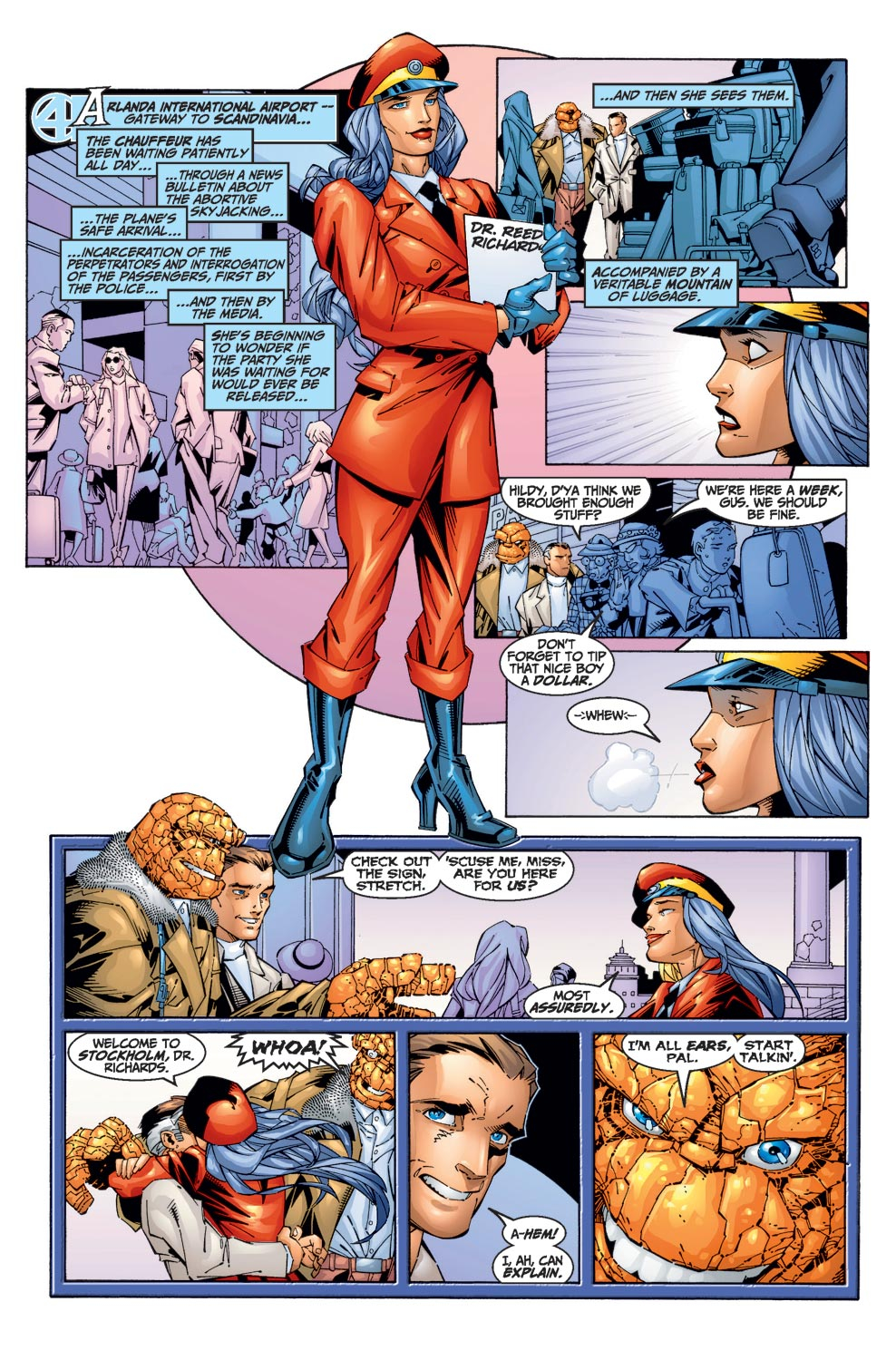 Read online Fantastic Four (1998) comic -  Issue #5 - 10