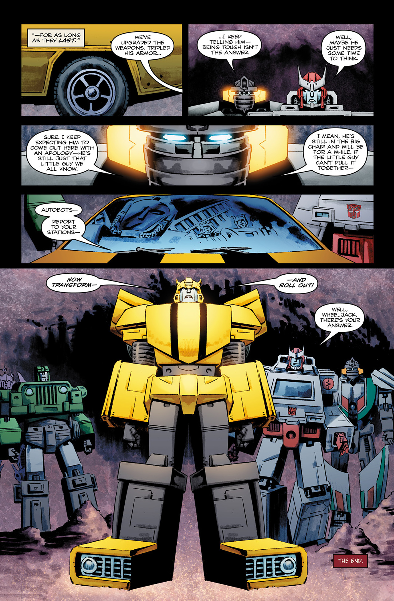 Read online The Transformers: Bumblebee comic -  Issue #4 - 24