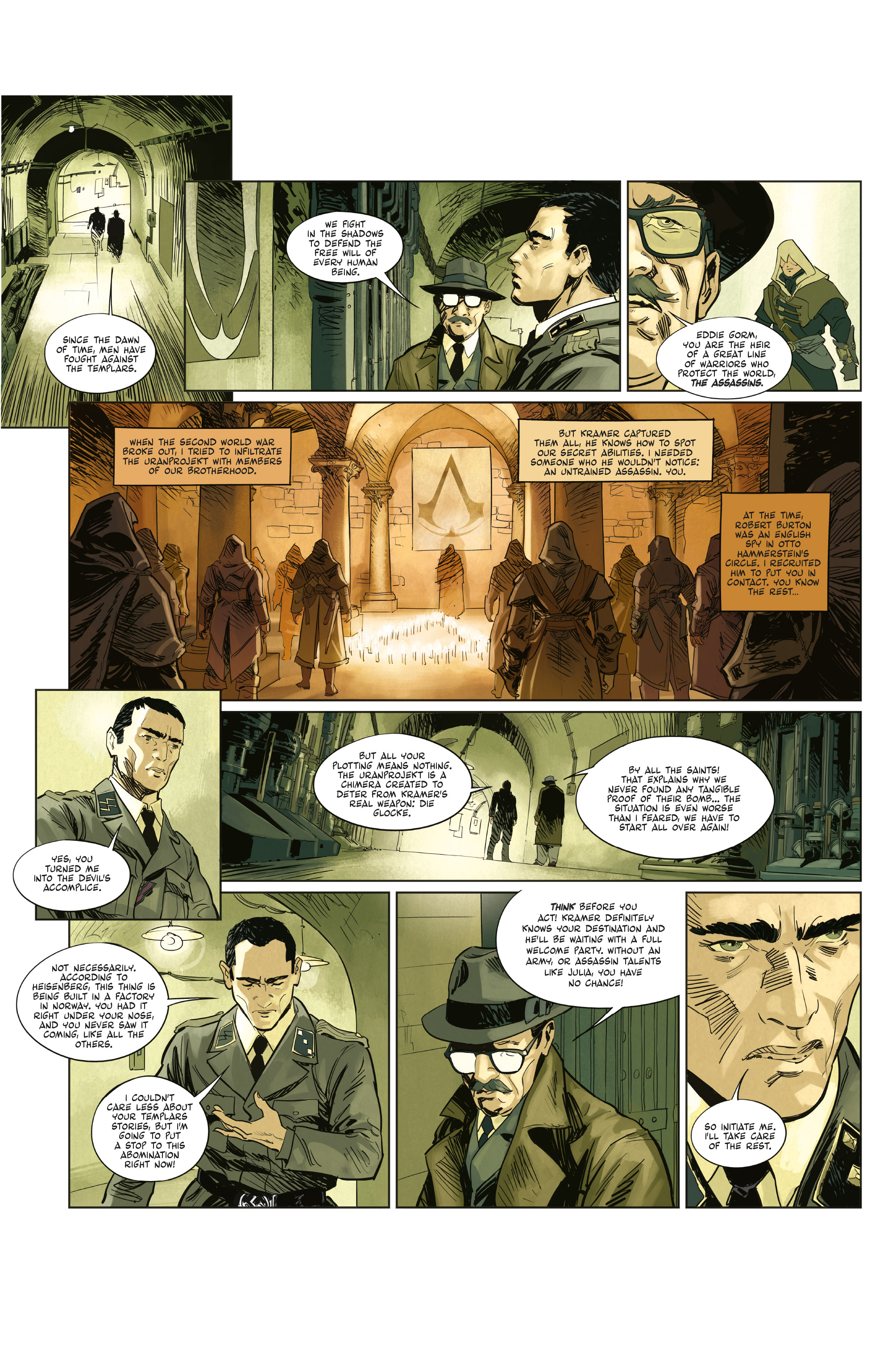 Read online Assassin's Creed: Conspiracies comic -  Issue #1 - 41