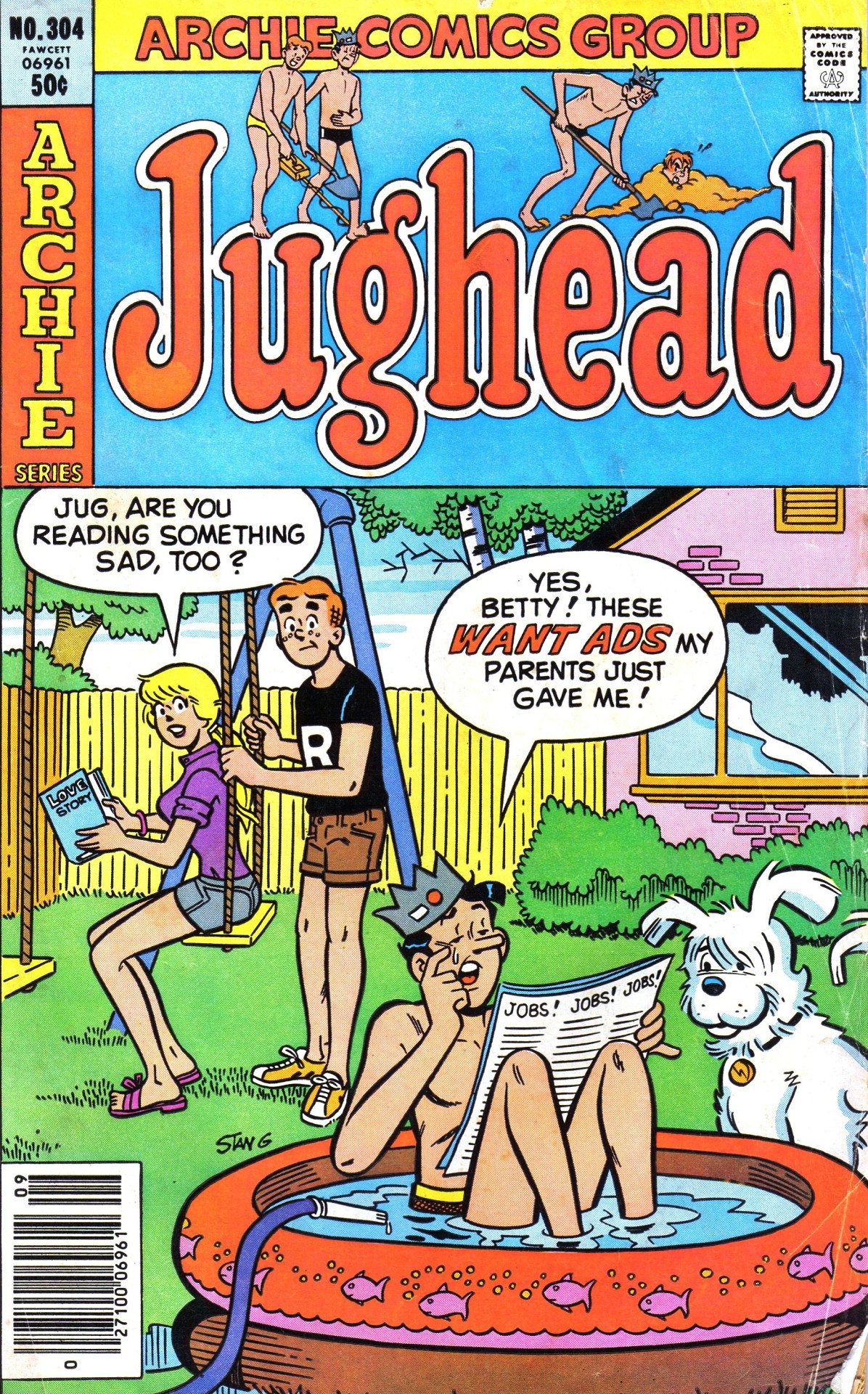 Read online Jughead (1965) comic -  Issue #304 - 1