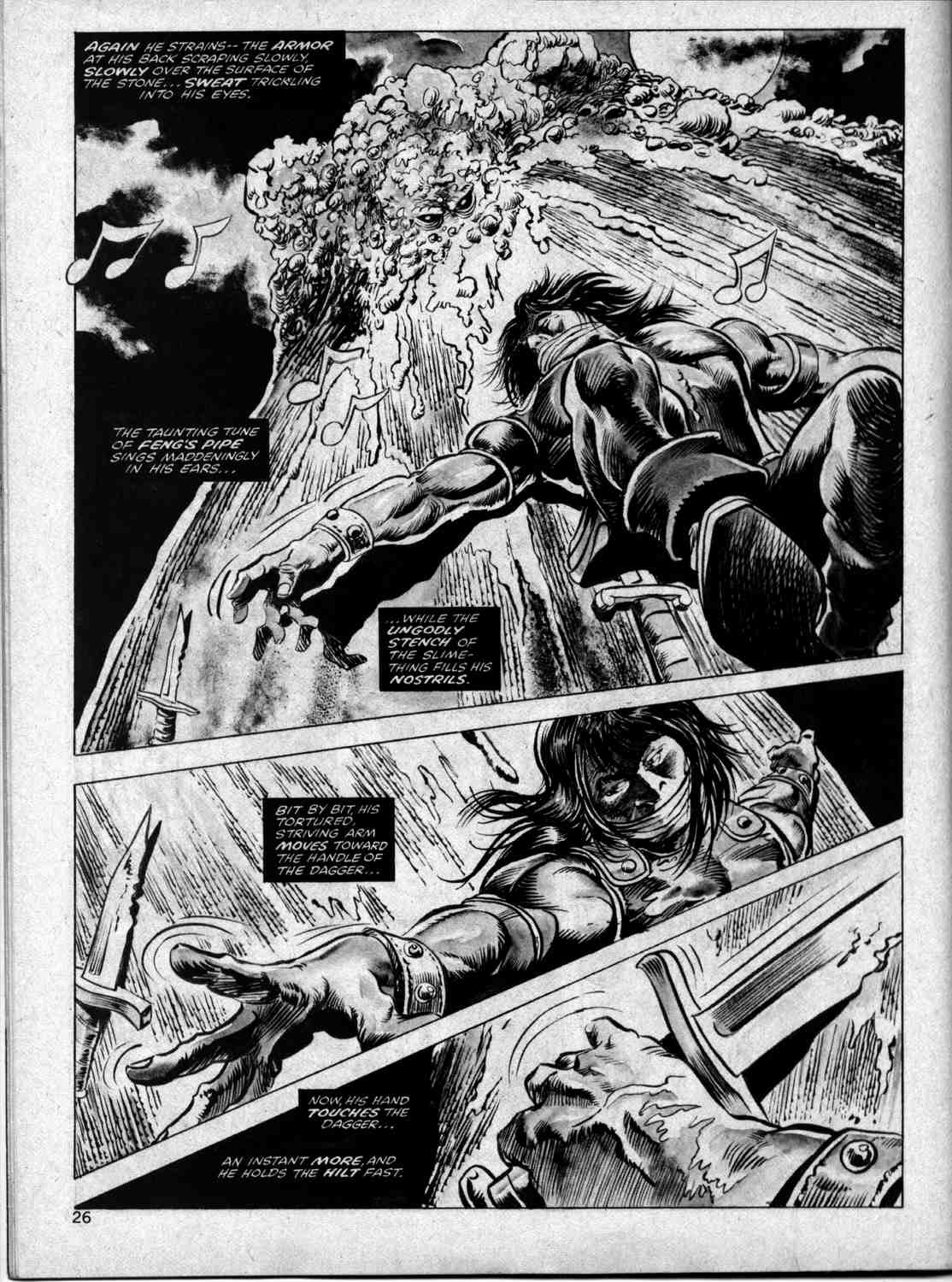 Read online The Savage Sword Of Conan comic -  Issue #33 - 25