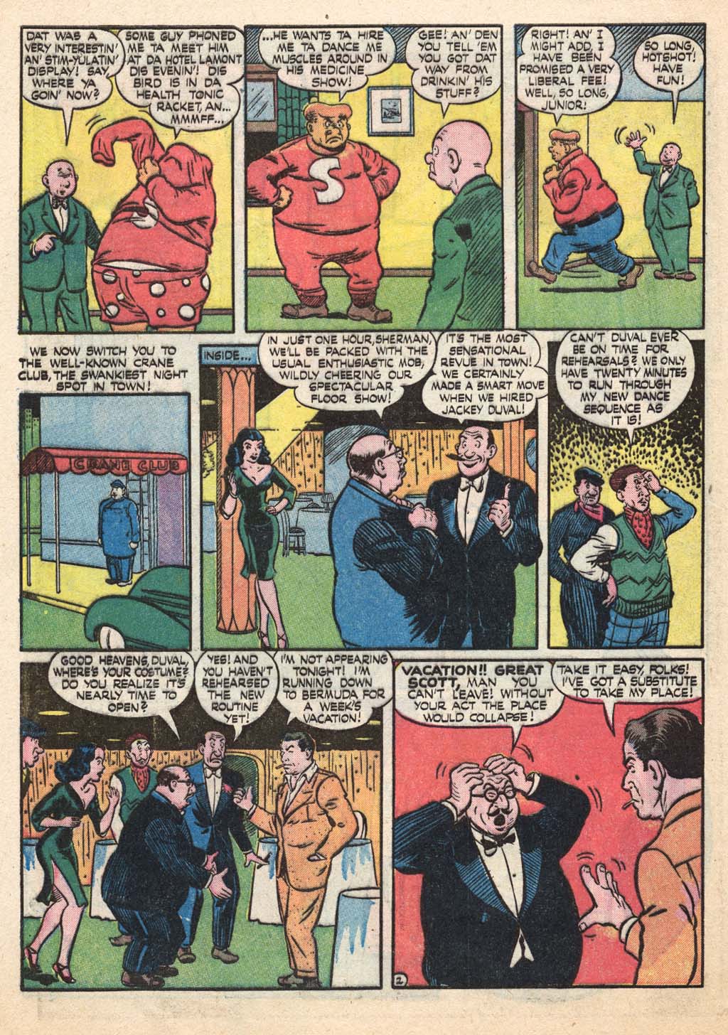 Read online Daredevil (1941) comic -  Issue #42 - 43