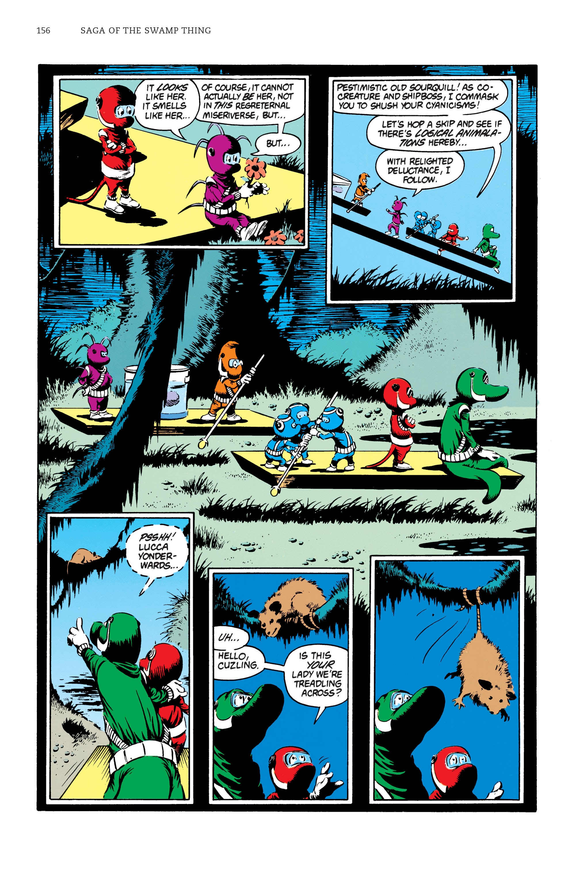 Read online Saga of the Swamp Thing comic -  Issue # TPB 2 (Part 2) - 53