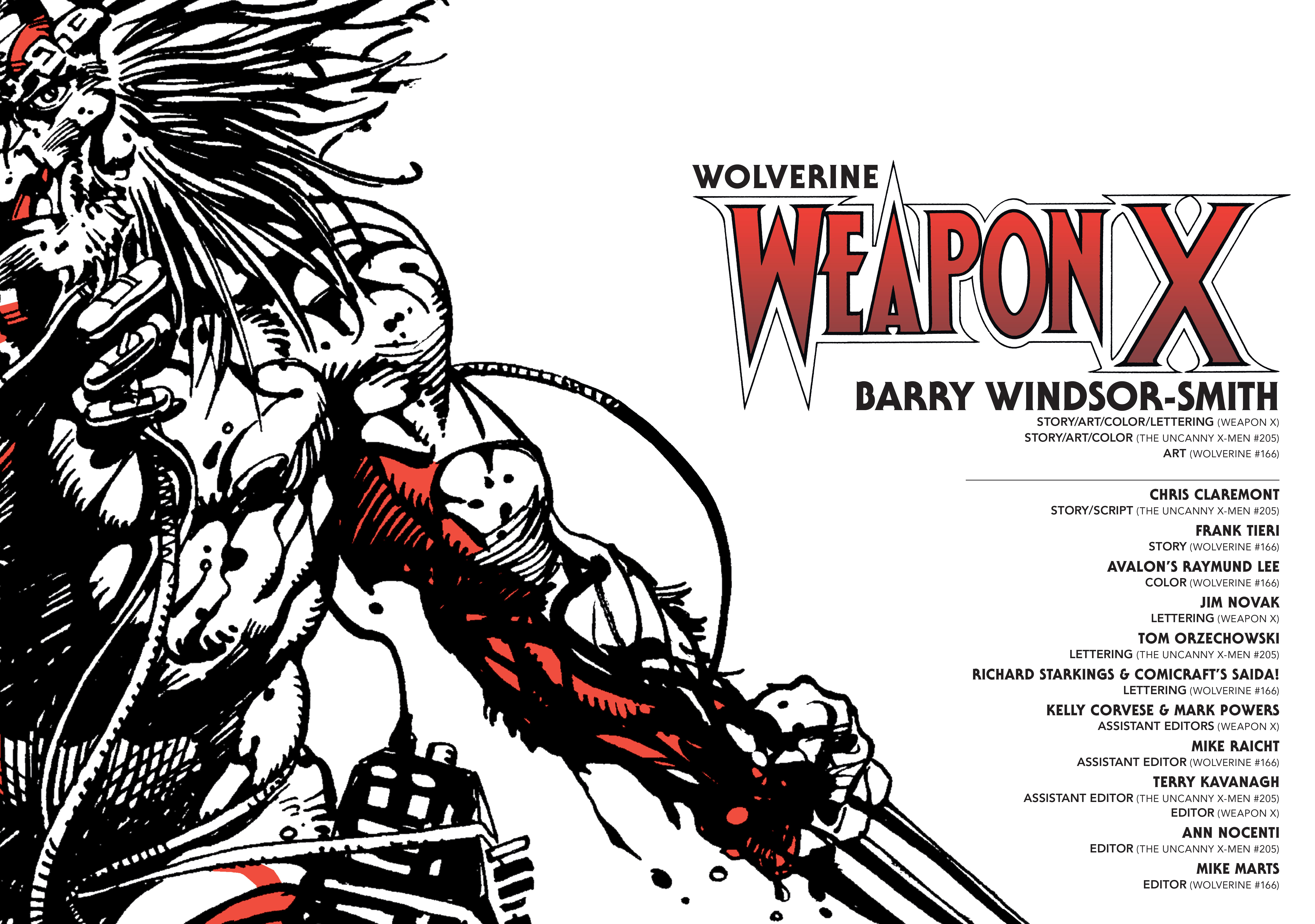 Read online Wolverine: Weapon X Gallery Edition comic -  Issue # TPB (Part 1) - 3