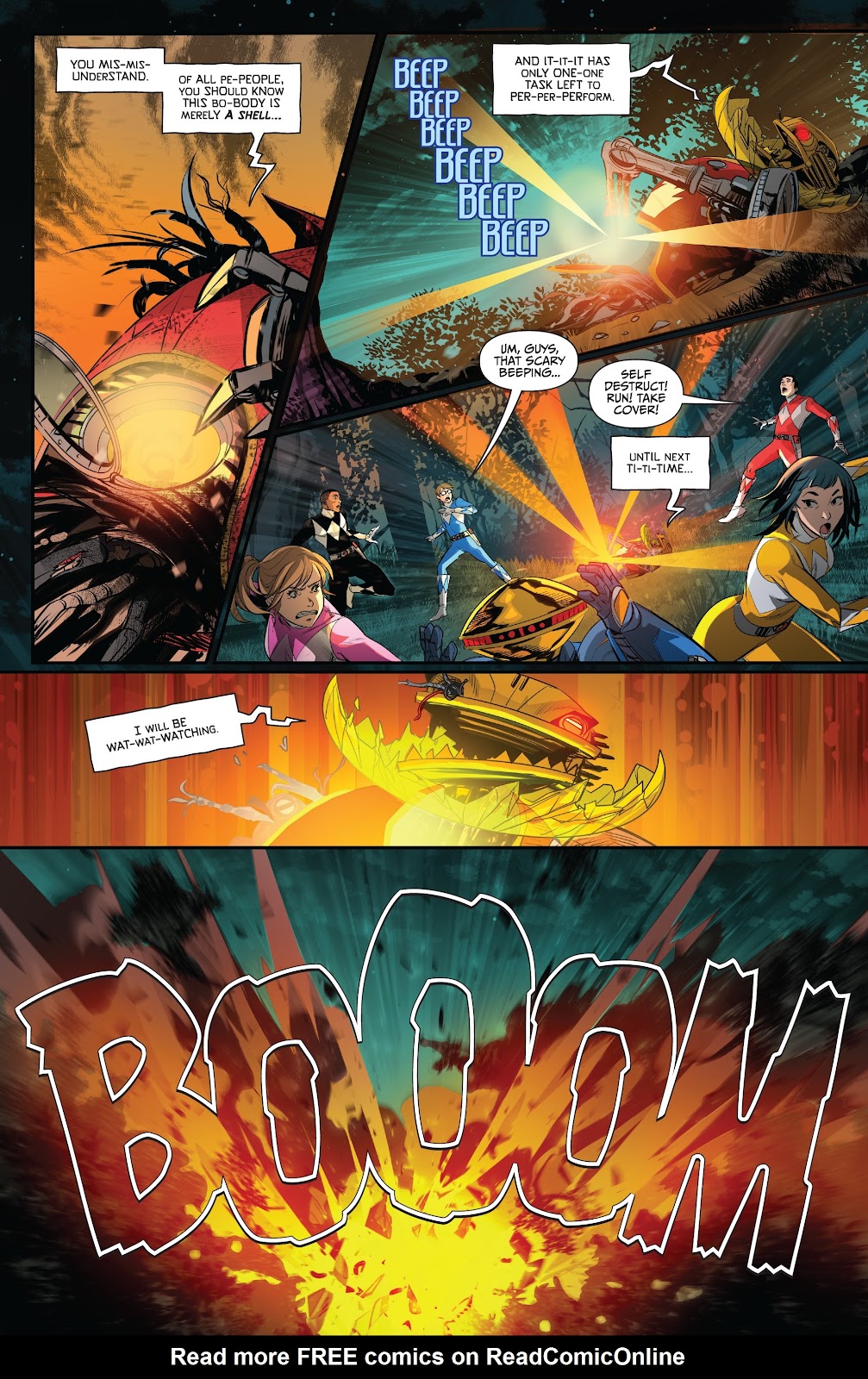 Saban's Go Go Power Rangers: Forever Rangers issue Full - Page 20