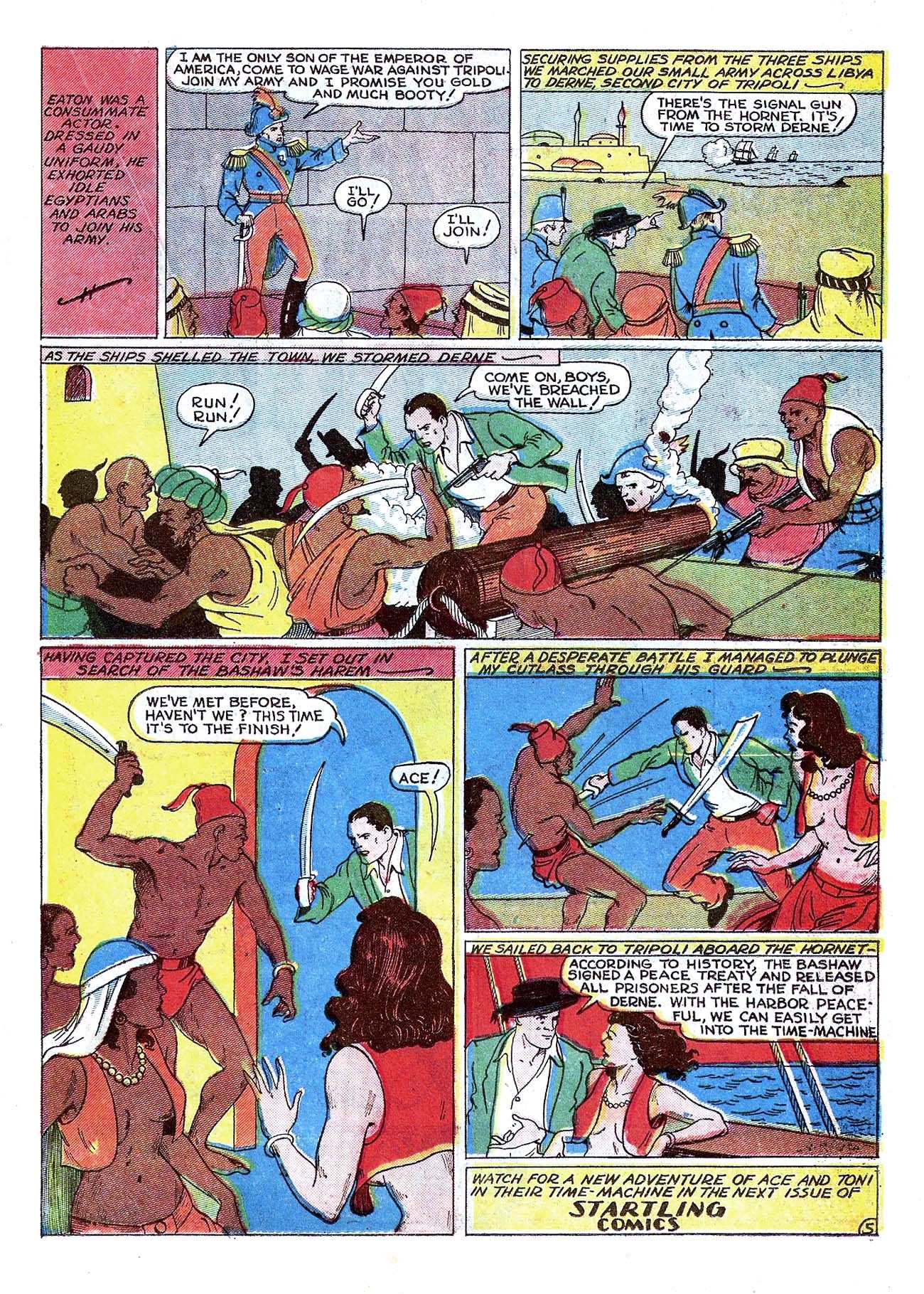 Read online Startling Comics comic -  Issue #4 - 35