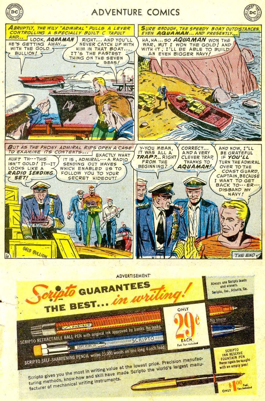Read online Adventure Comics (1938) comic -  Issue #194 - 22
