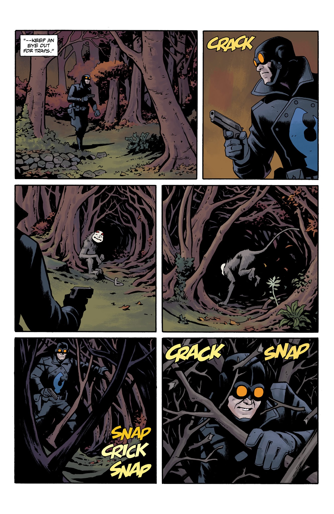 Read online Lobster Johnson: Mangekyō comic -  Issue # Full - 8