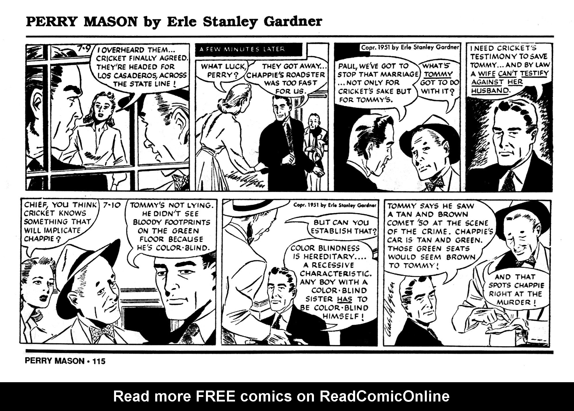 Read online Four Cases of Murder comic -  Issue # TPB - 123