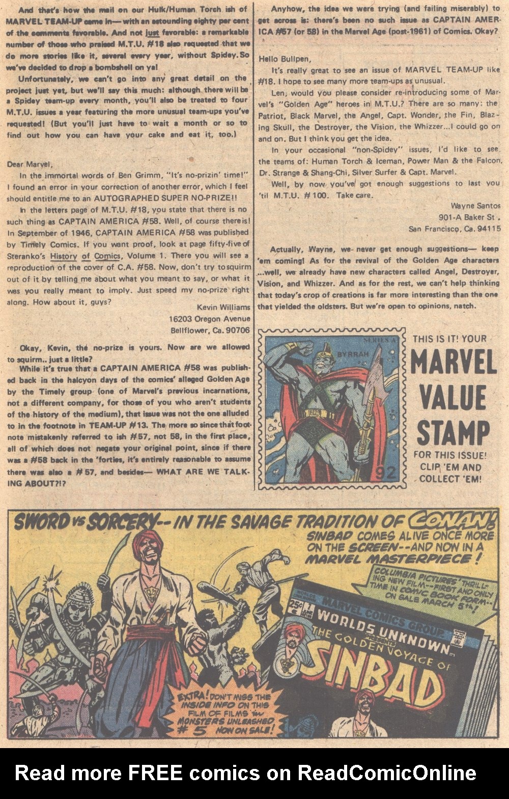 Read online Marvel Team-Up (1972) comic -  Issue #22 - 14
