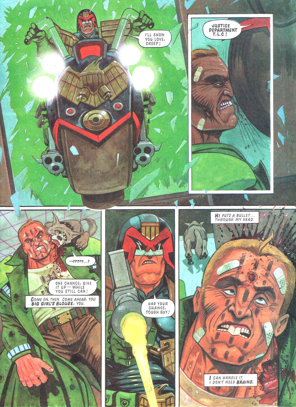 Read online Judge Dredd Mega-Special comic -  Issue #7 - 9