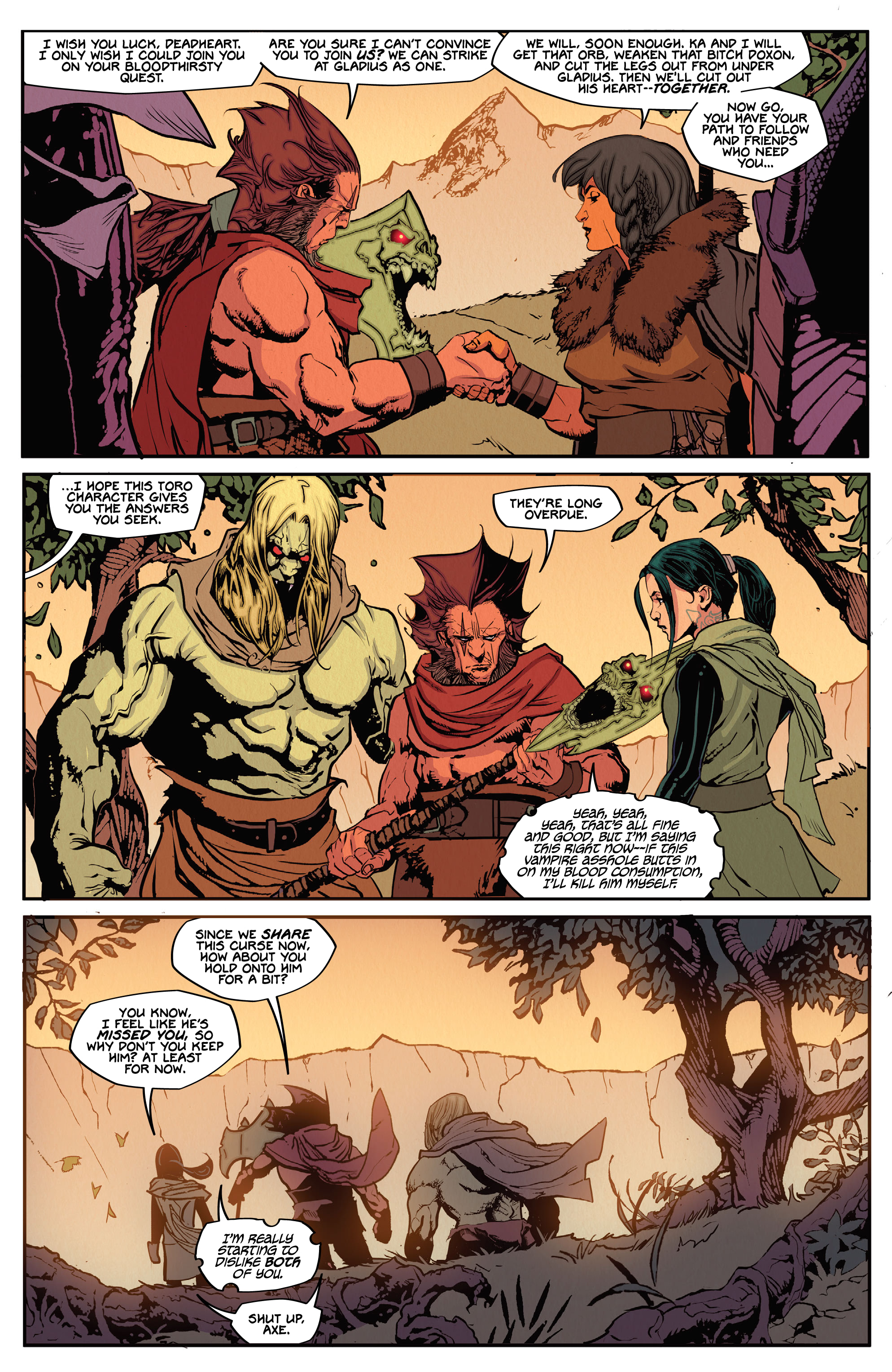 Read online Barbaric Hell to Pay comic -  Issue #4 - 28