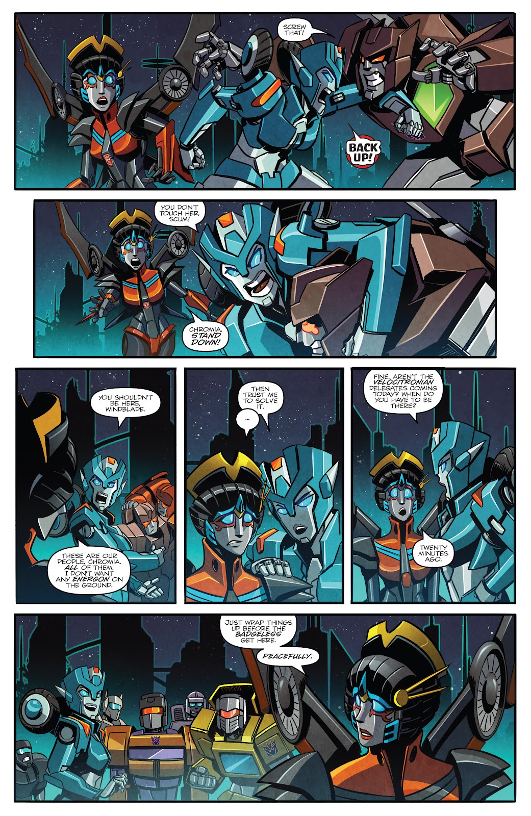 Transformers: Distant Stars issue Full - Page 8
