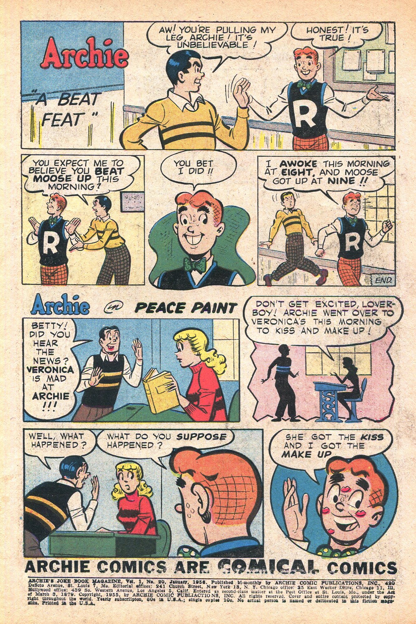 Read online Archie's Joke Book Magazine comic -  Issue #20 - 3