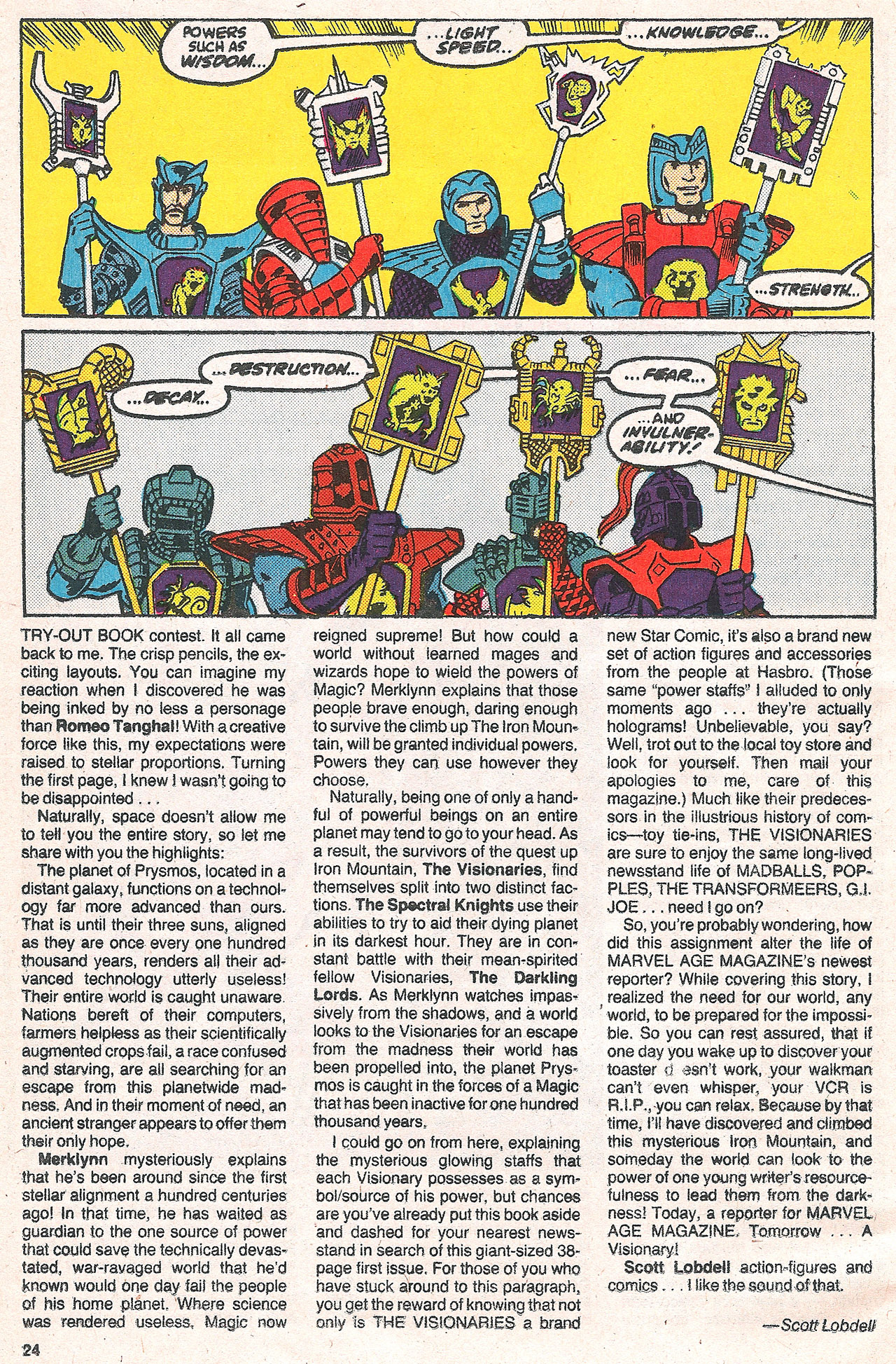 Read online Marvel Age comic -  Issue #59 - 25