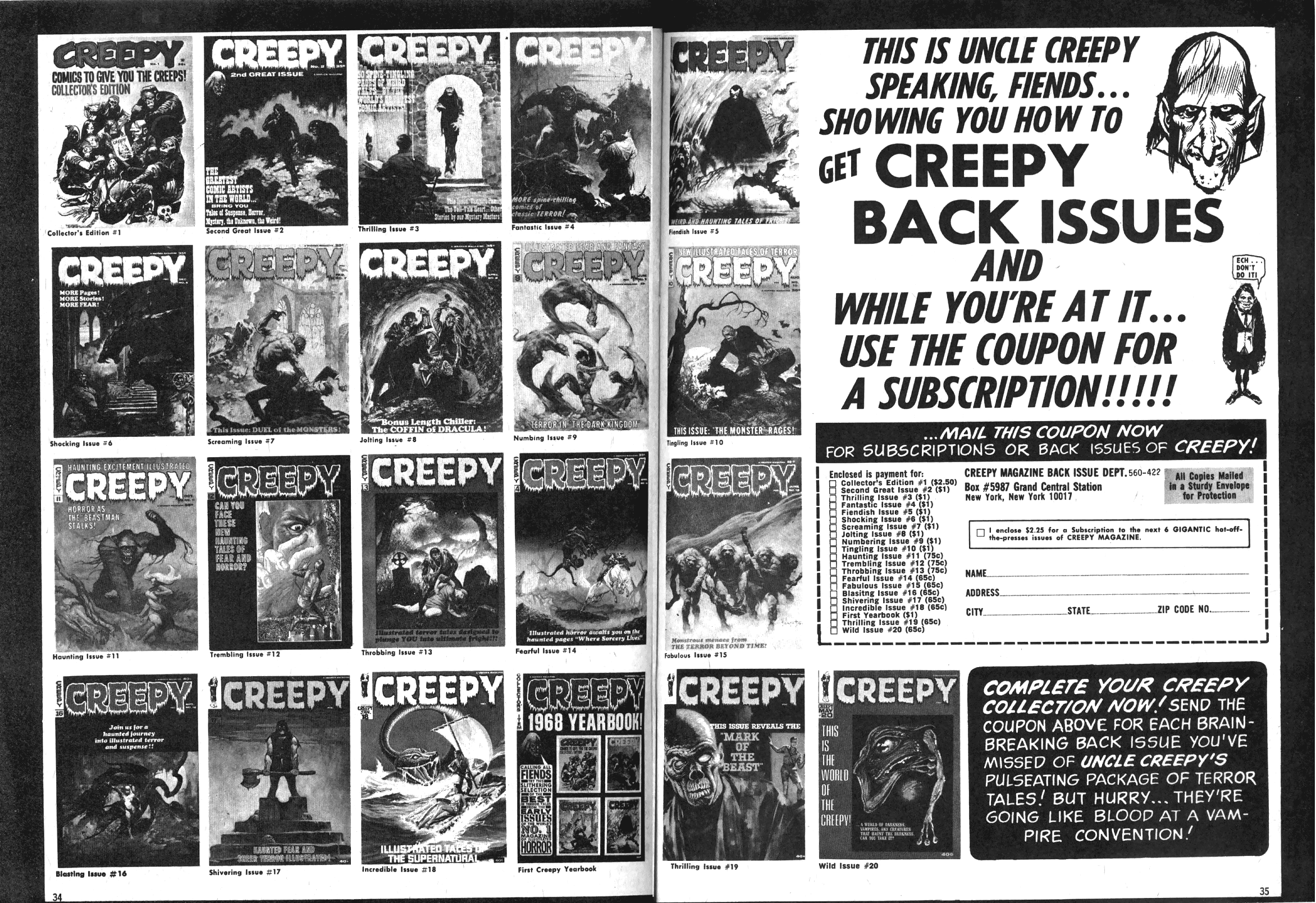 Read online Creepy (1964) comic -  Issue #22 - 35