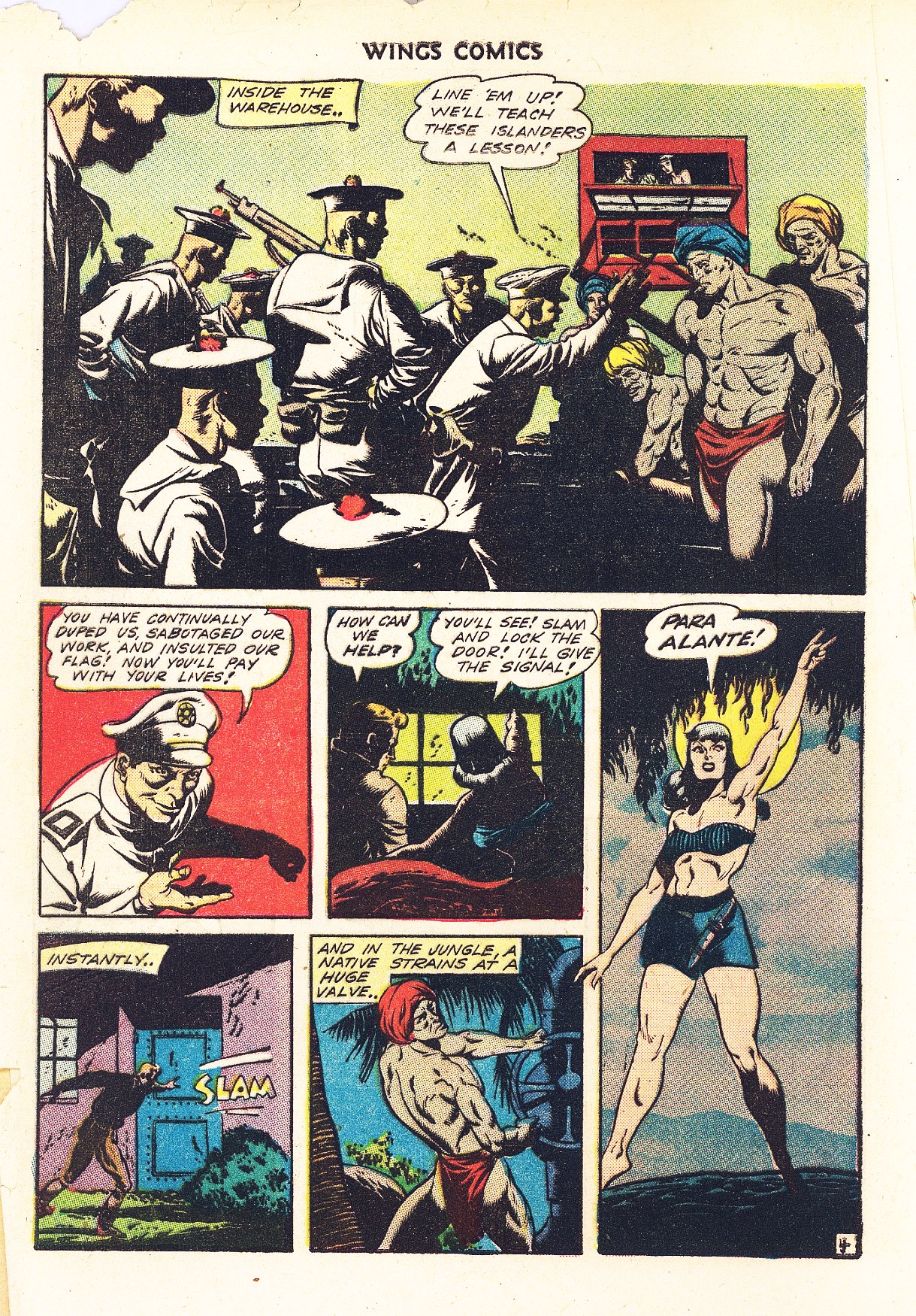 Read online Wings Comics comic -  Issue #41 - 6