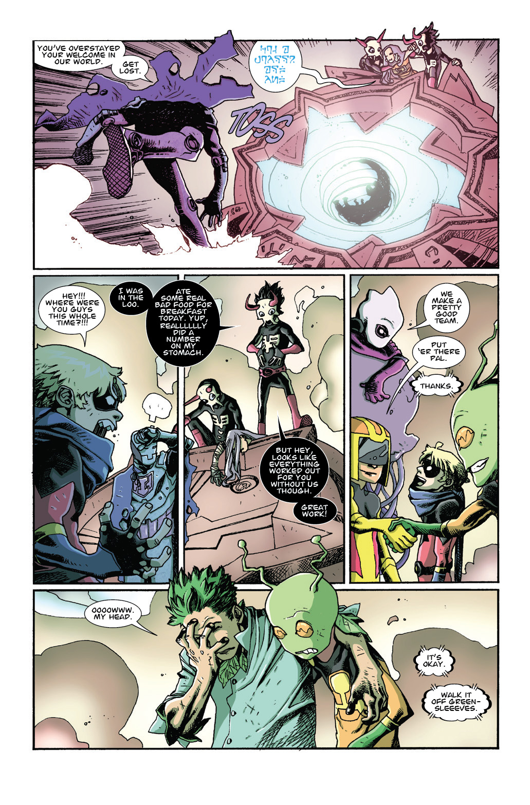 Read online Gladstone's School for World Conquerors (2013) comic -  Issue #3 - 20