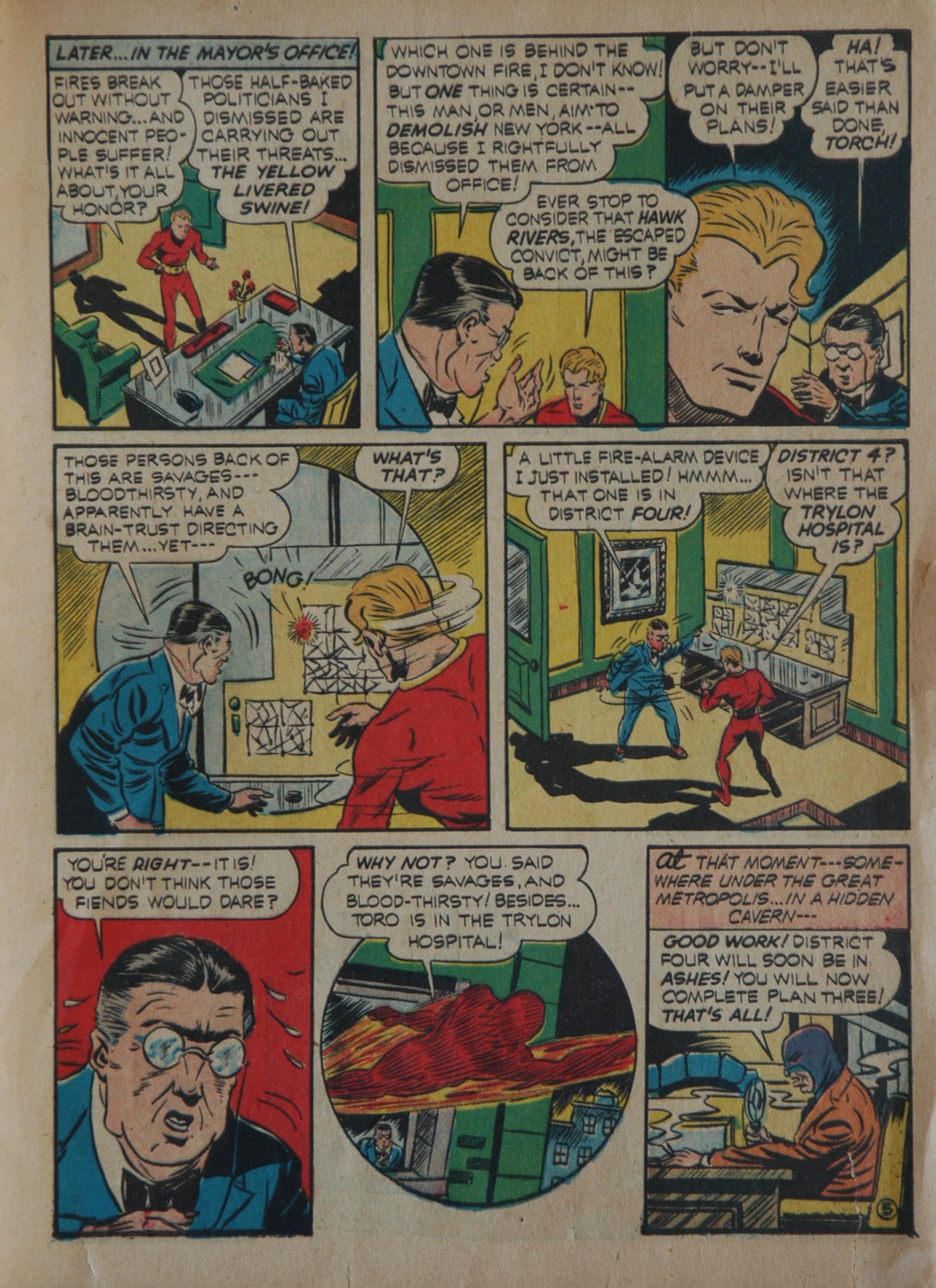 Read online Marvel Mystery Comics comic -  Issue #20 - 7