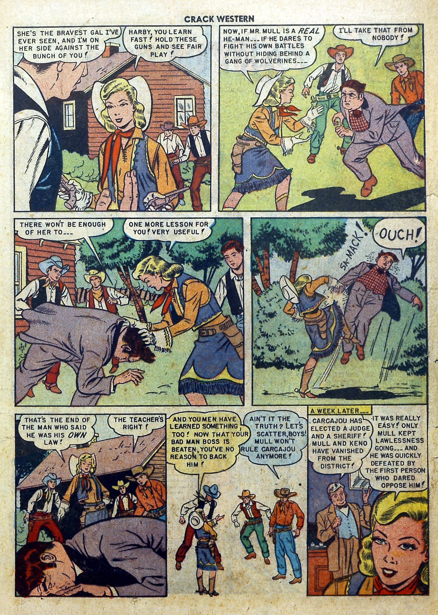 Read online Crack Western comic -  Issue #66 - 17