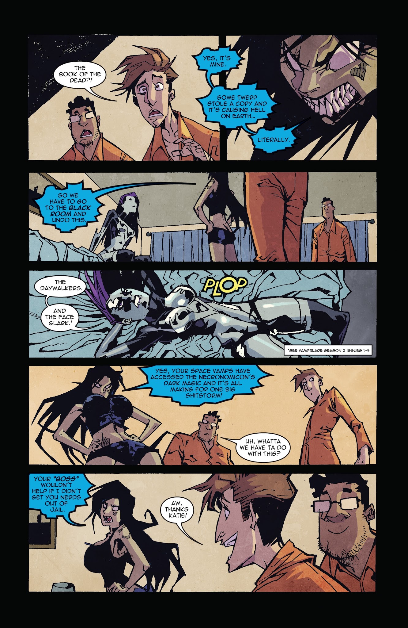 Read online Vampblade Season 2 comic -  Issue #7 - 9