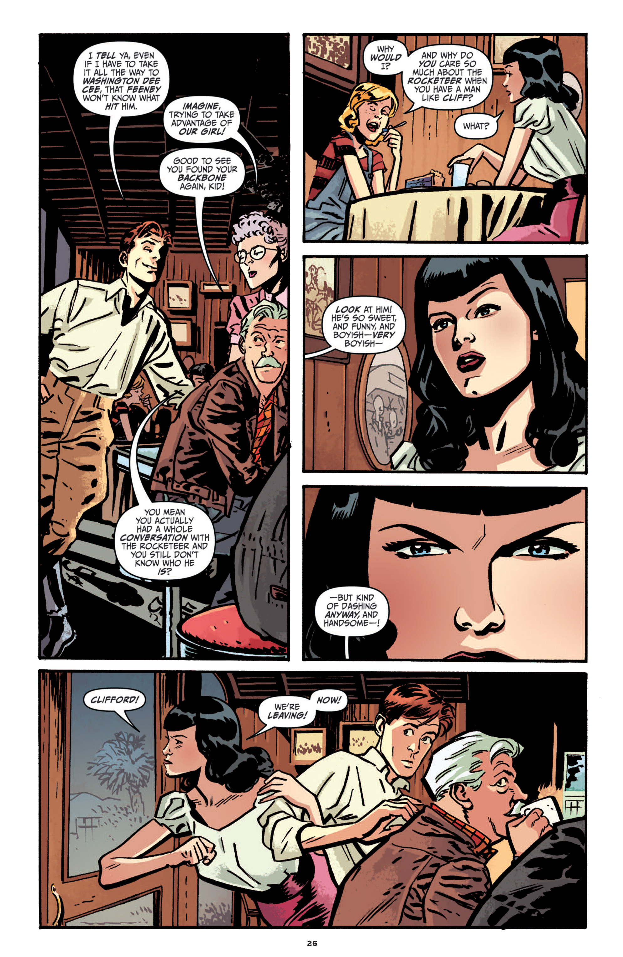 Read online The Rocketeer: Cargo of Doom comic -  Issue # TPB - 25