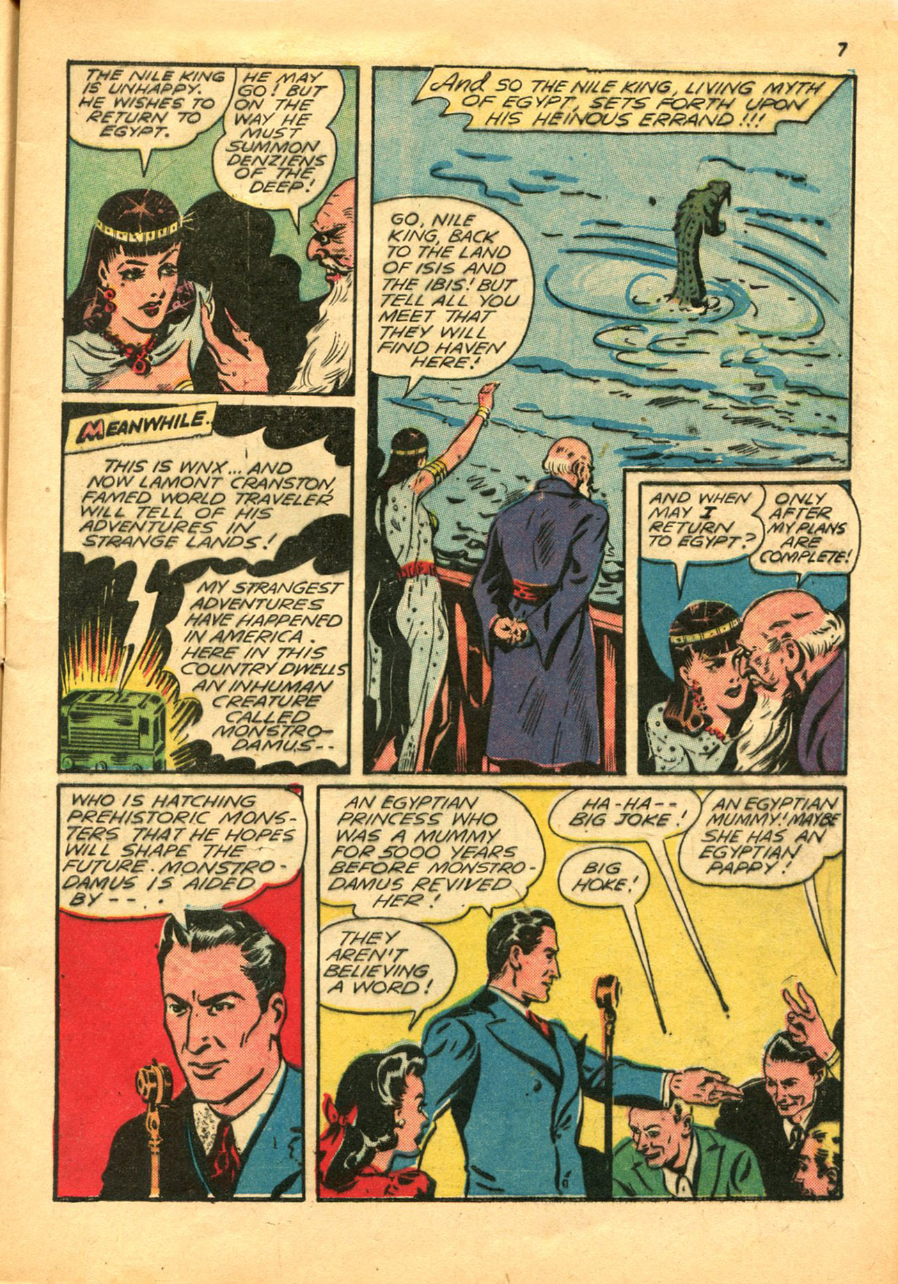 Read online Shadow Comics comic -  Issue #30 - 7