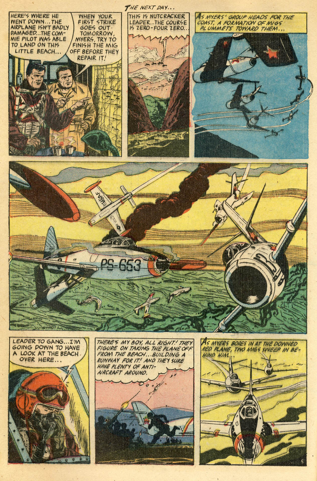 Read online War Birds (1952) comic -  Issue #2 - 8