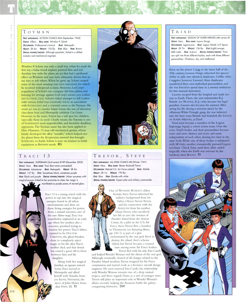 Read online The DC Comics Encyclopedia comic -  Issue # TPB 1 - 315