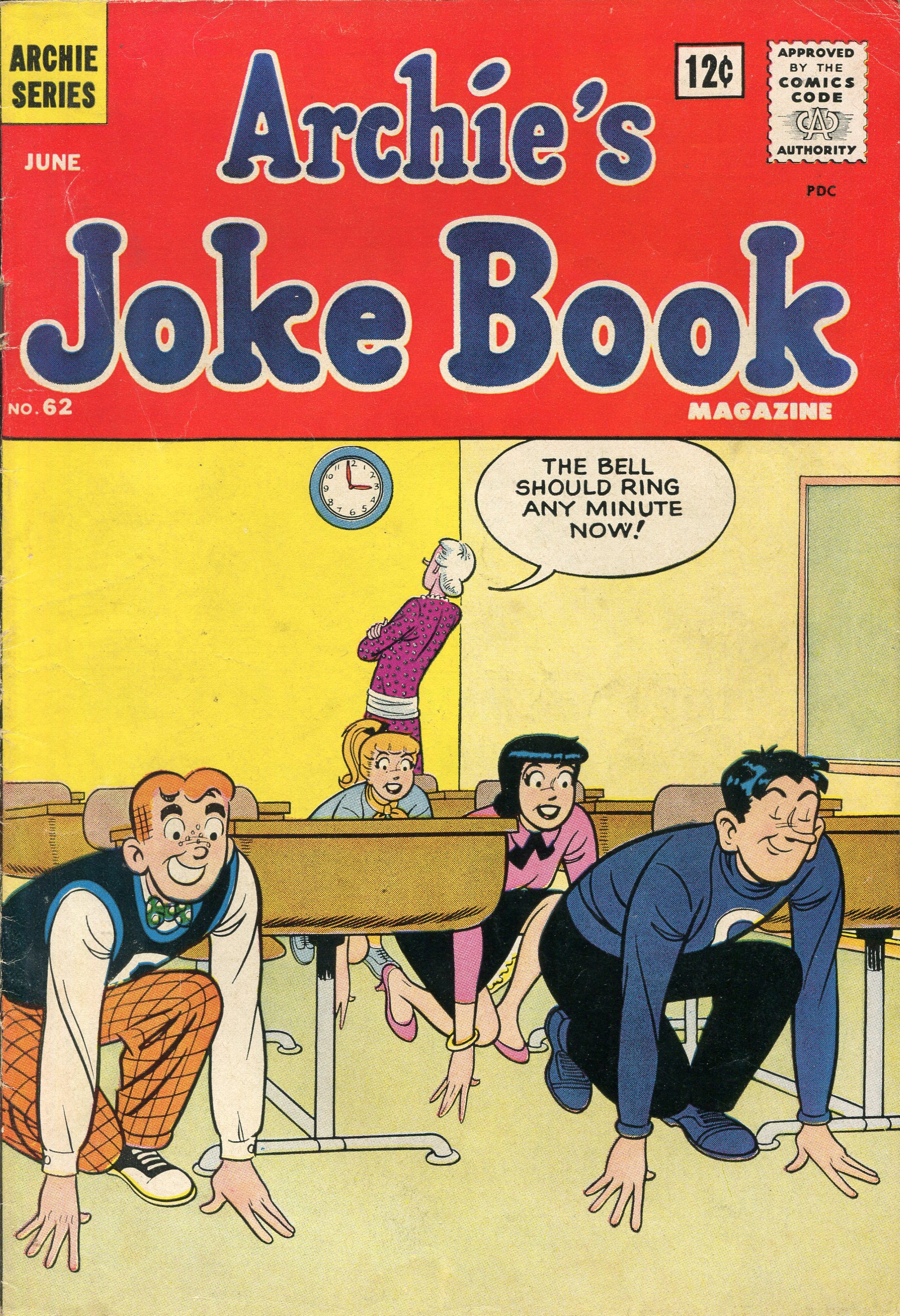 Read online Archie's Joke Book Magazine comic -  Issue #62 - 1