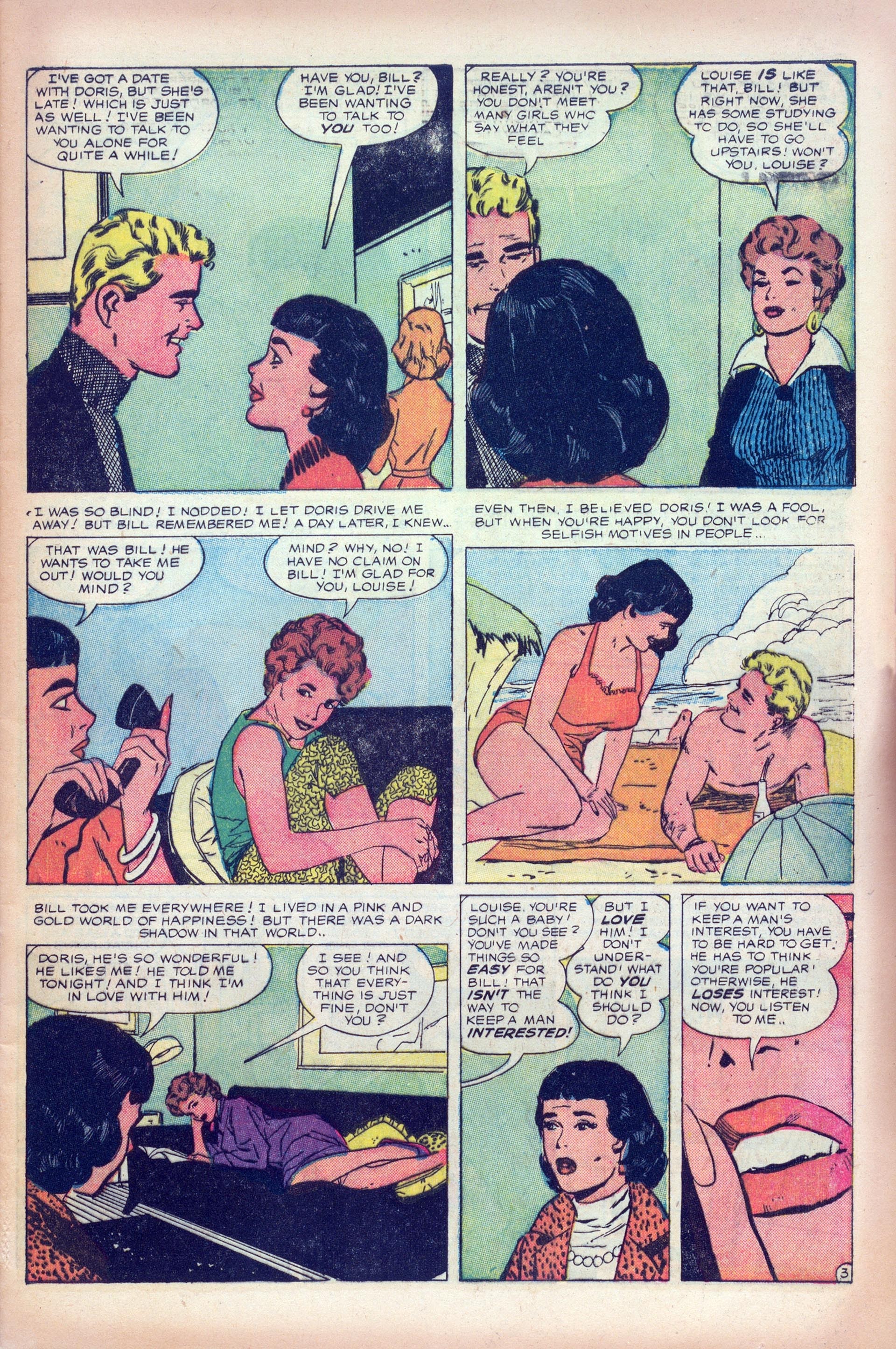 Read online Love Romances comic -  Issue #73 - 5