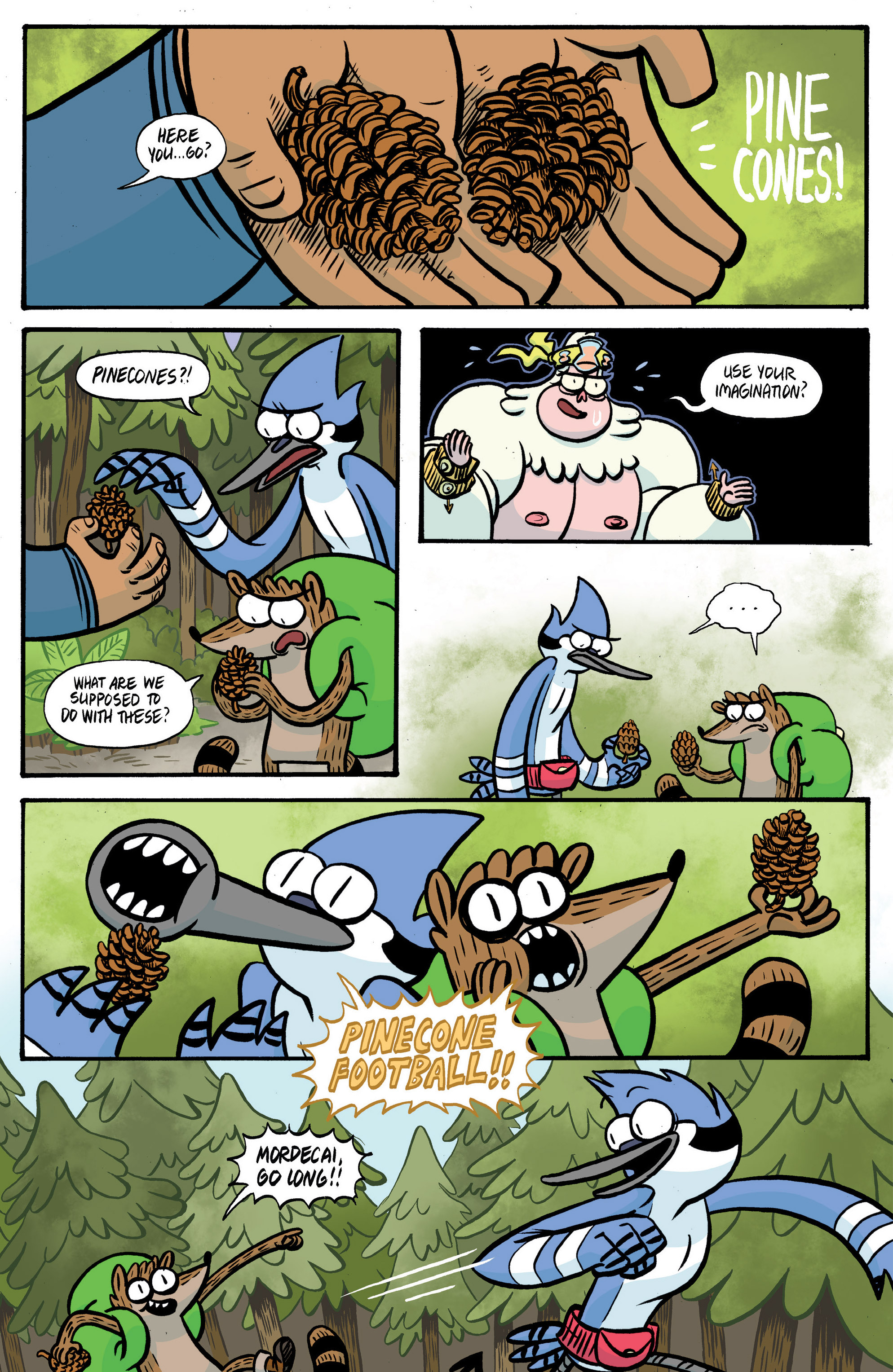 Read online Regular Show: Skips comic -  Issue #4 - 13