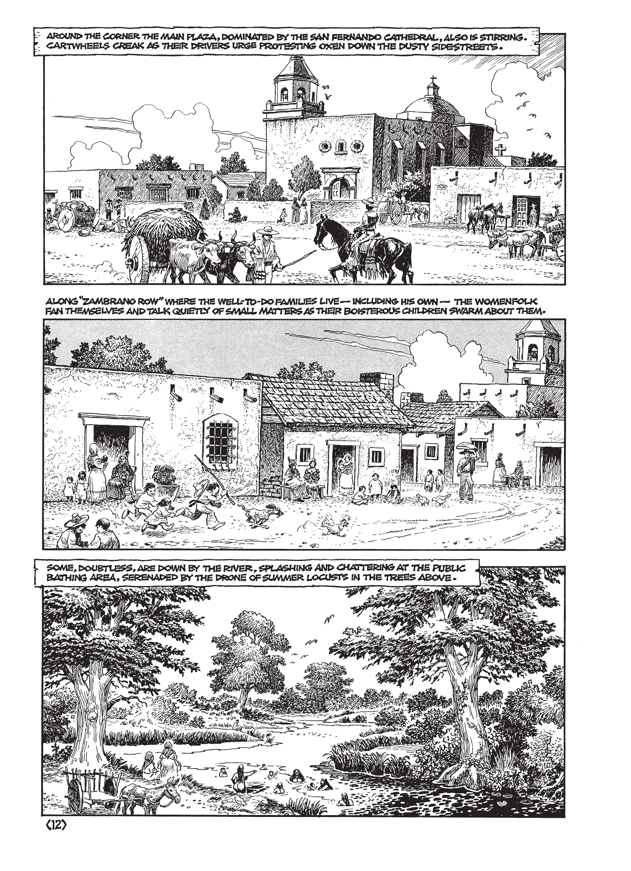 Read online Jack Jackson's American History: Los Tejanos and Lost Cause comic -  Issue # TPB (Part 1) - 16