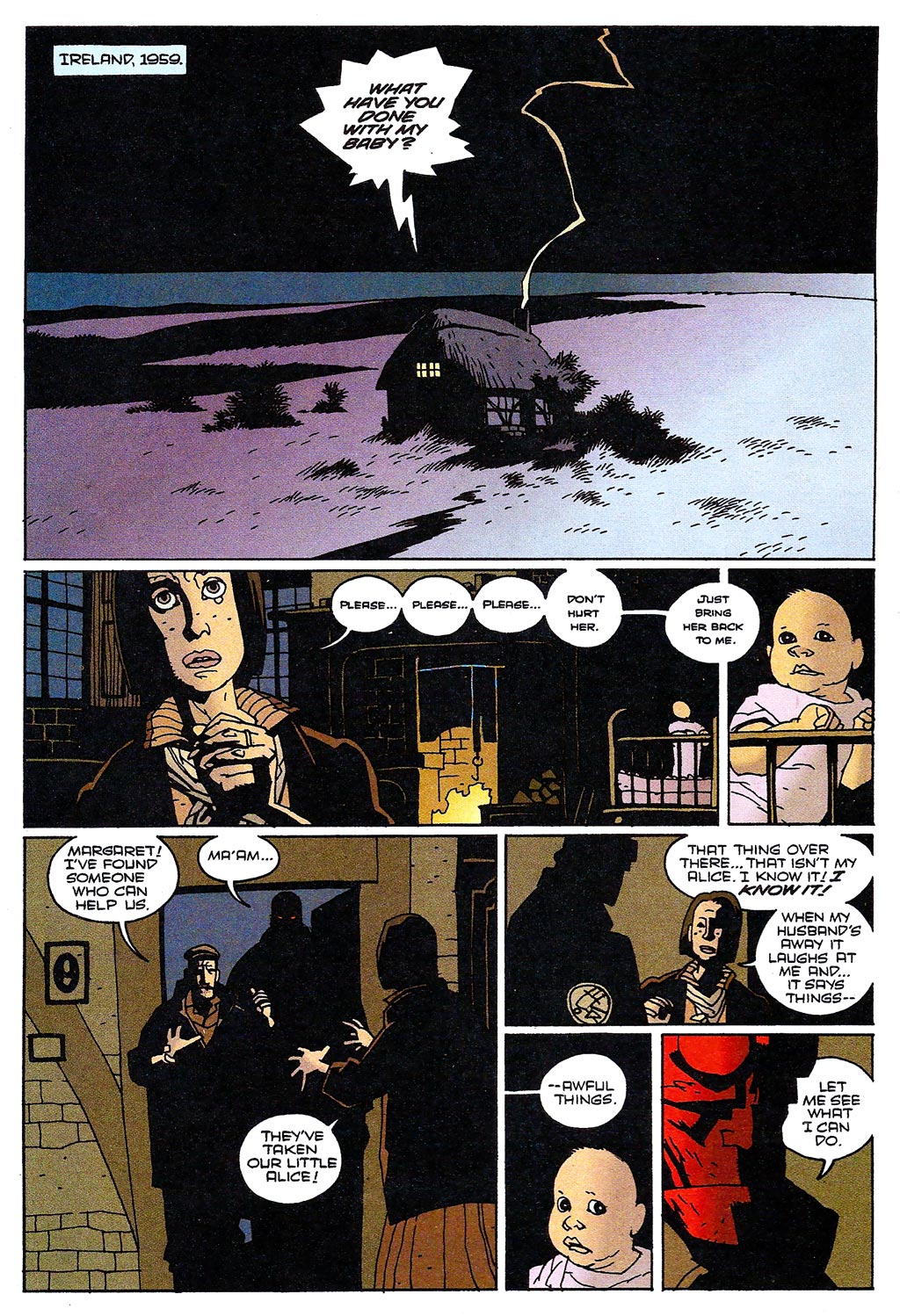 Read online Hellboy: The Corpse and the Iron Shoes comic -  Issue # Full - 4