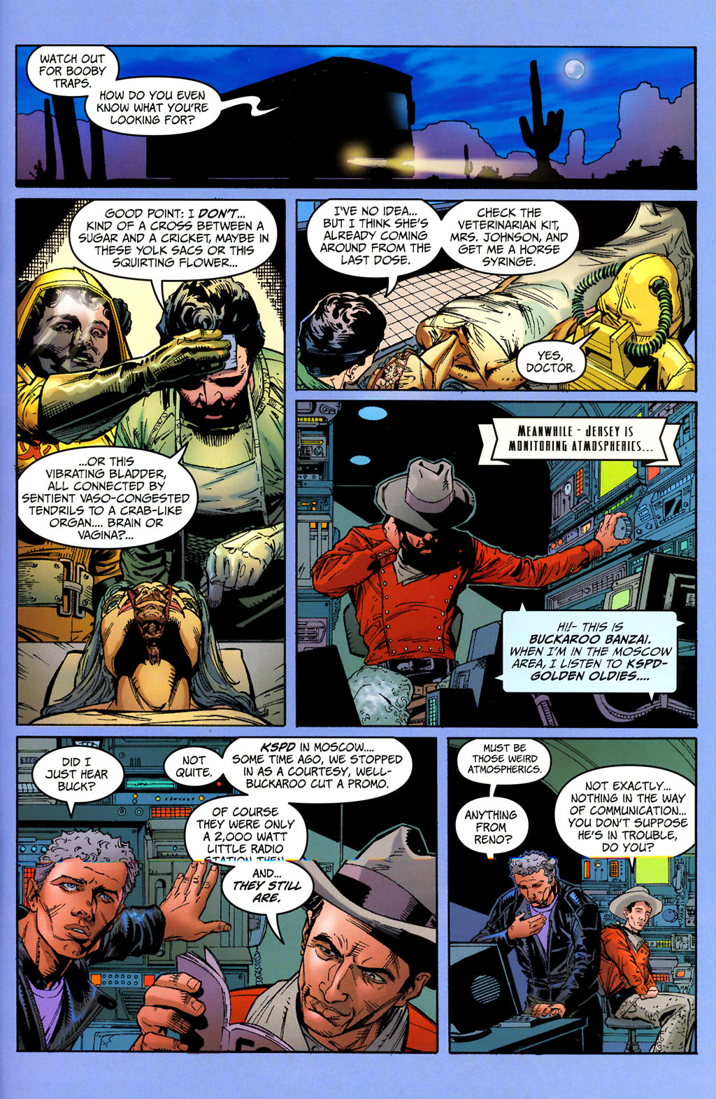 Read online Buckaroo Banzai: Return of the Screw (2006) comic -  Issue #2 - 29
