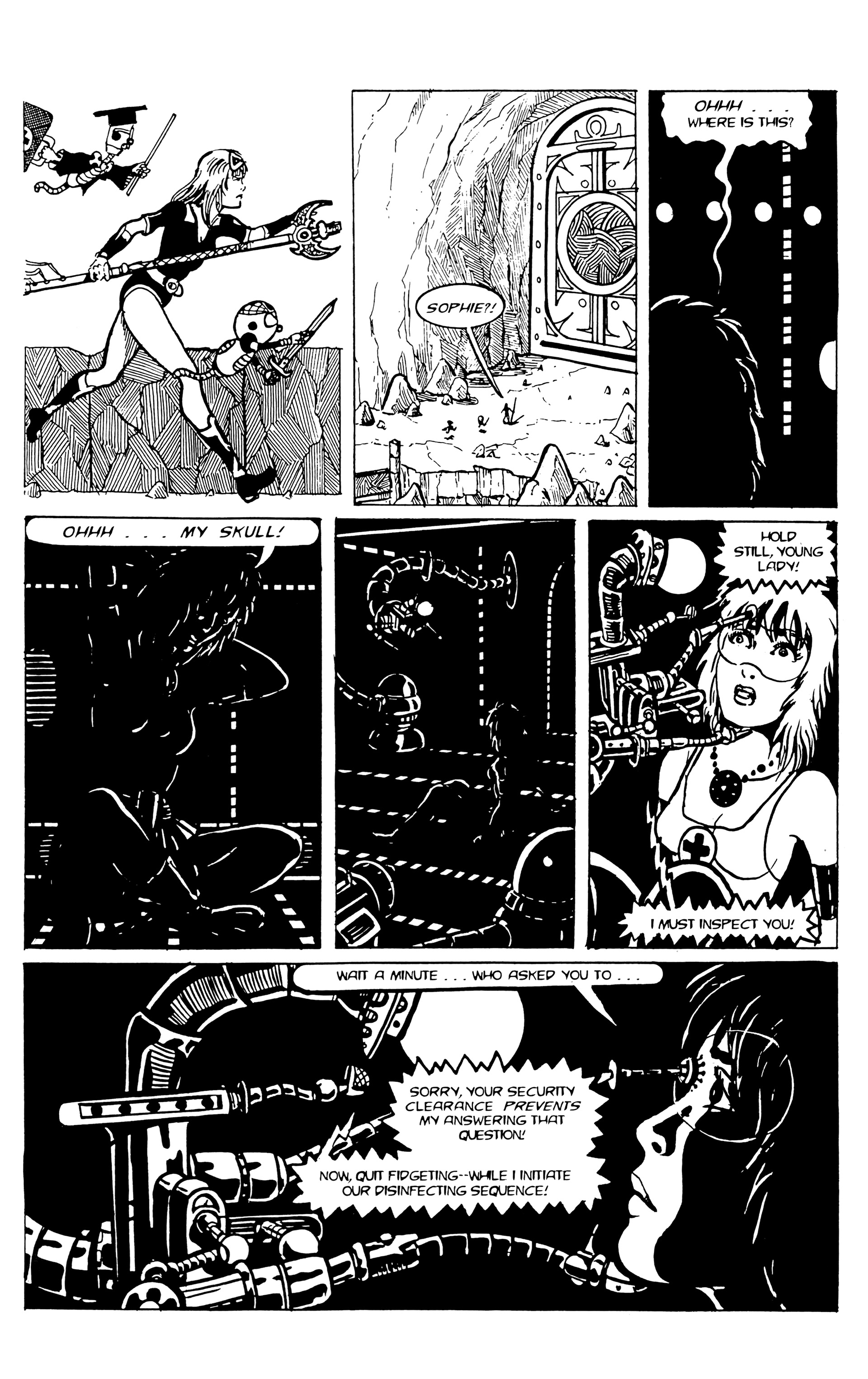 Read online Strange Attractors (1993) comic -  Issue #15 - 19