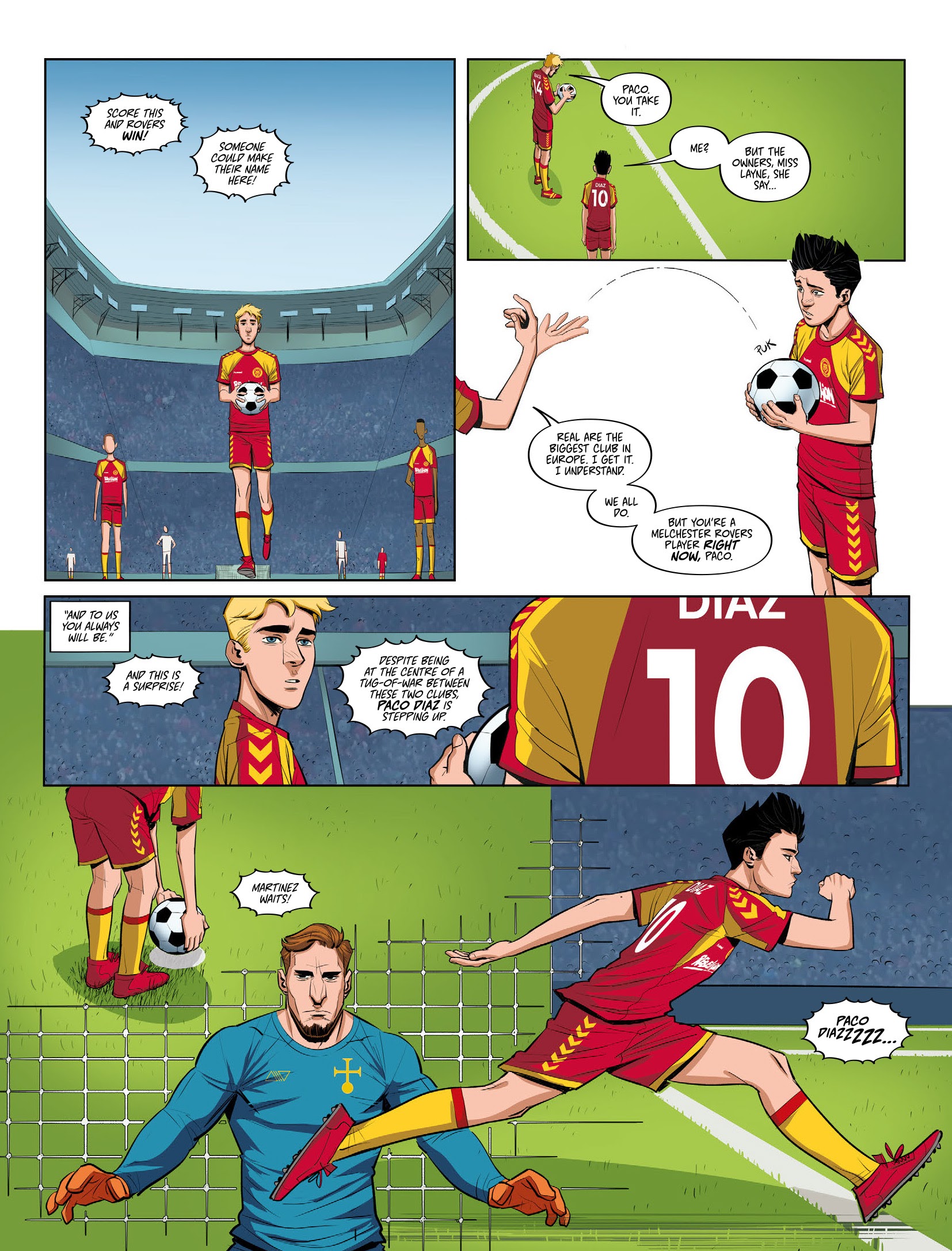 Read online Roy of the Rovers Summer Special 2020 comic -  Issue # Full - 21