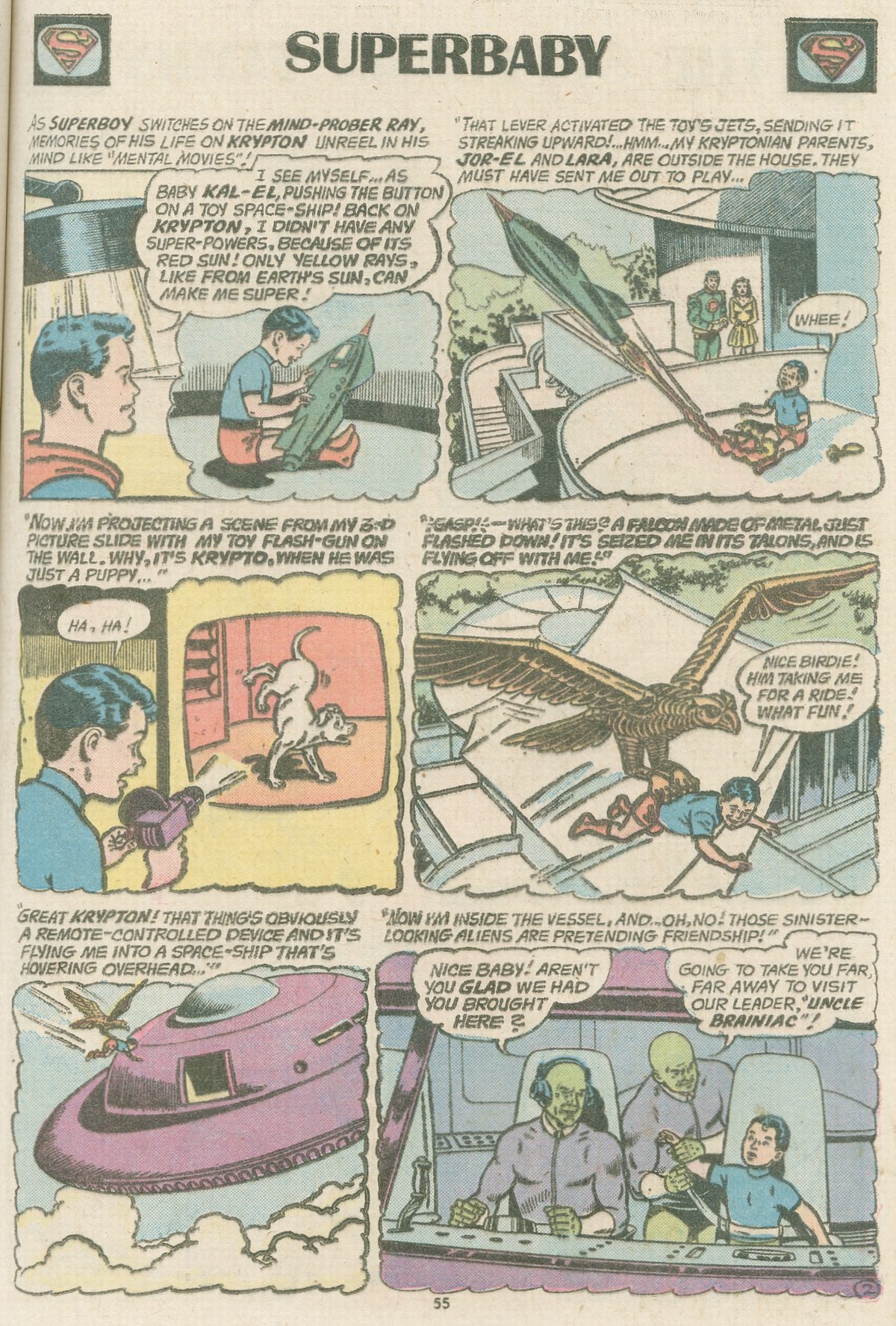 Read online The Superman Family comic -  Issue #167 - 55
