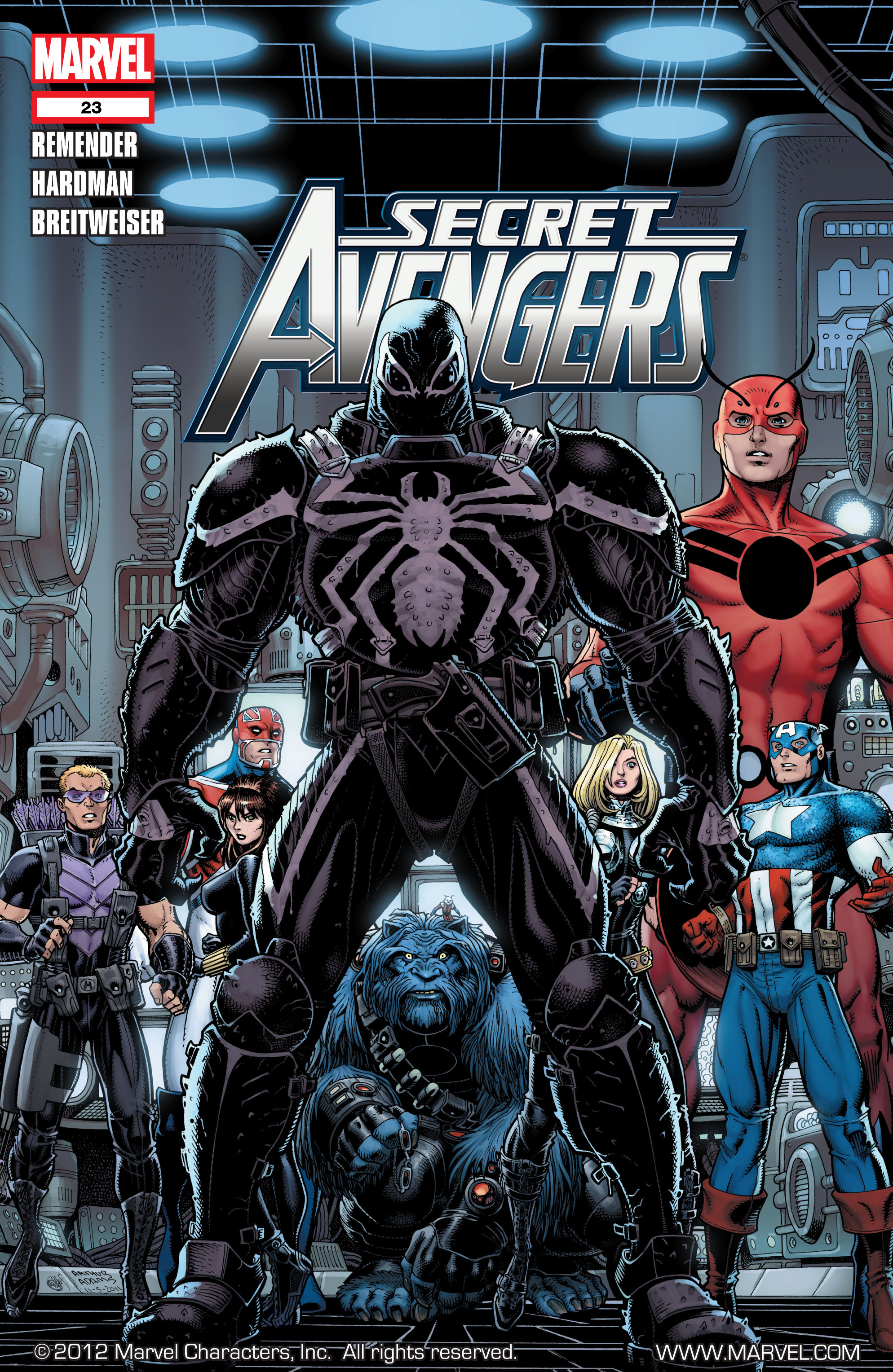 Read online Secret Avengers (2010) comic -  Issue #23 - 1