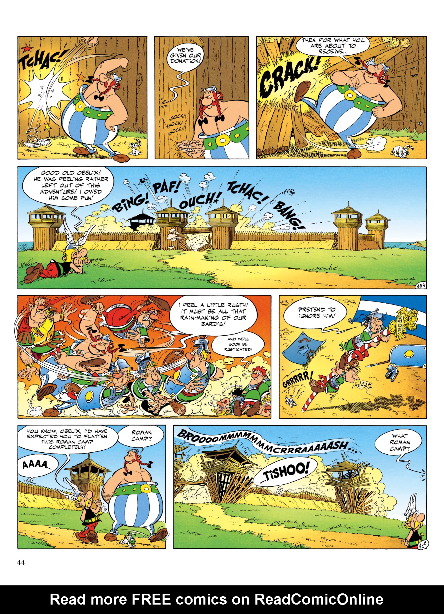 Read online Asterix comic -  Issue #29 - 45