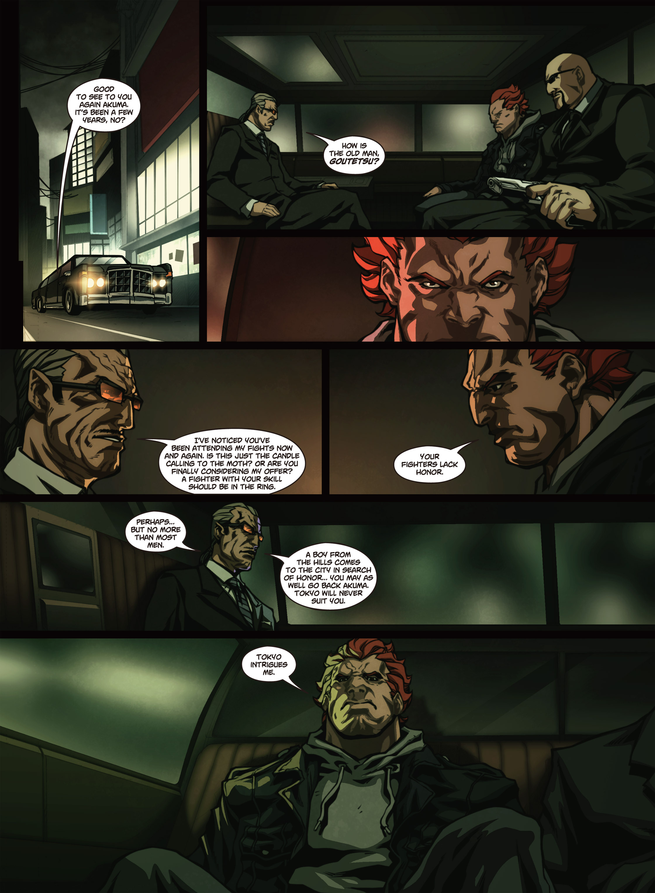 Read online Street Fighter Origins: Akuma comic -  Issue # Full - 46