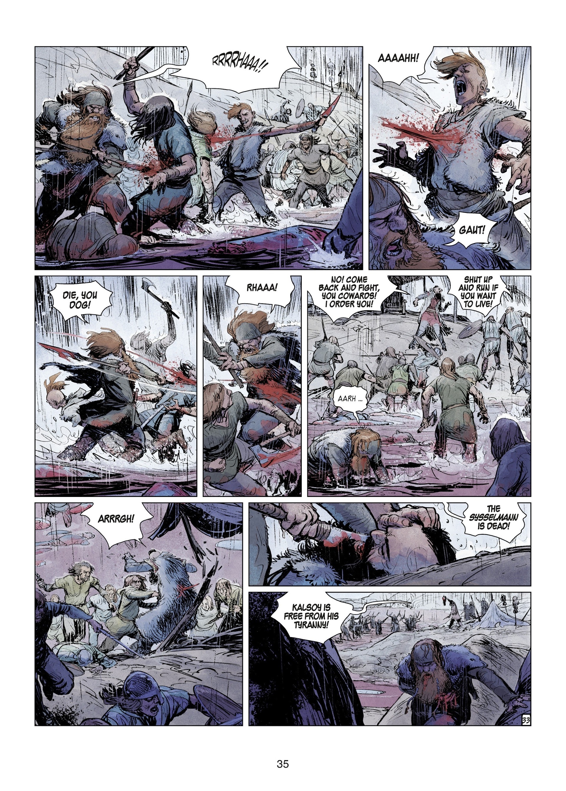 Read online Thorgal comic -  Issue #30 - 37