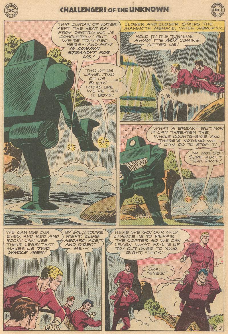 Read online Challengers of the Unknown (1958) comic -  Issue #28 - 10