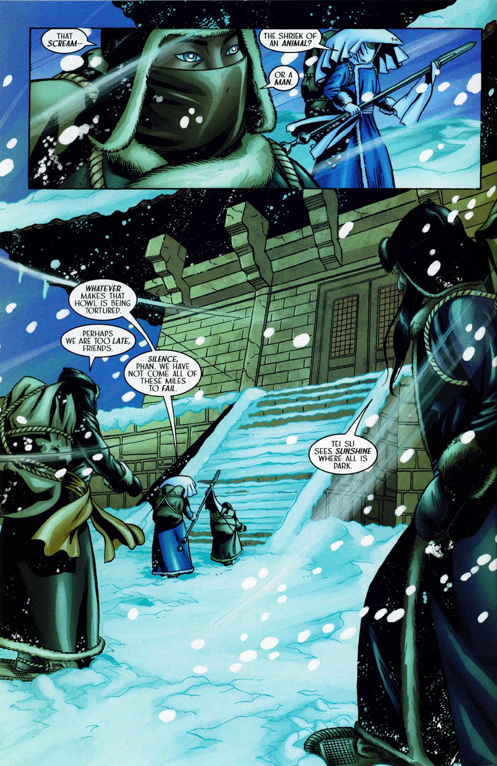 Read online Silken Ghost comic -  Issue #5 - 5