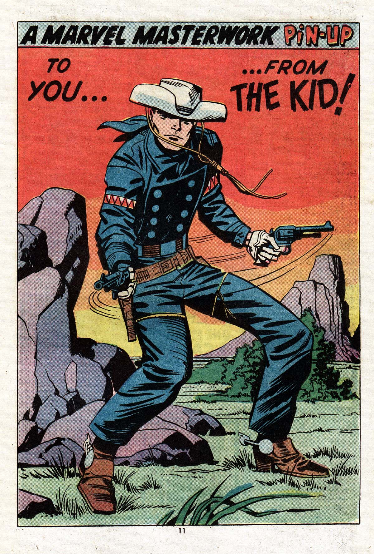 Read online The Mighty Marvel Western comic -  Issue #34 - 8