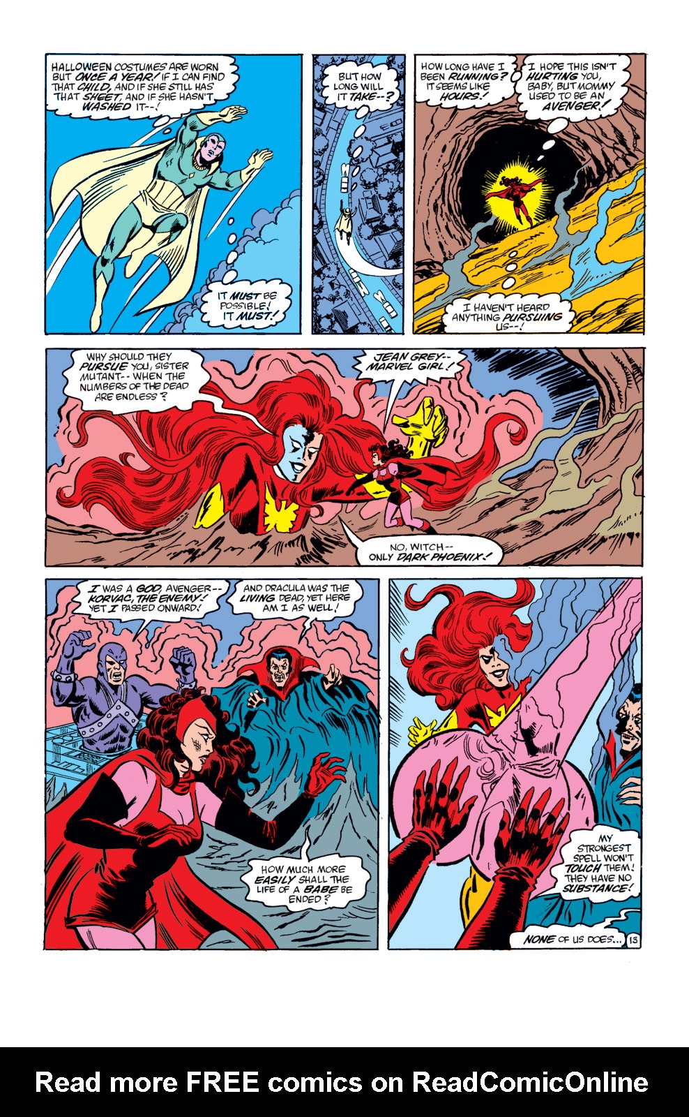 Read online The Vision and the Scarlet Witch (1985) comic -  Issue #5 - 14