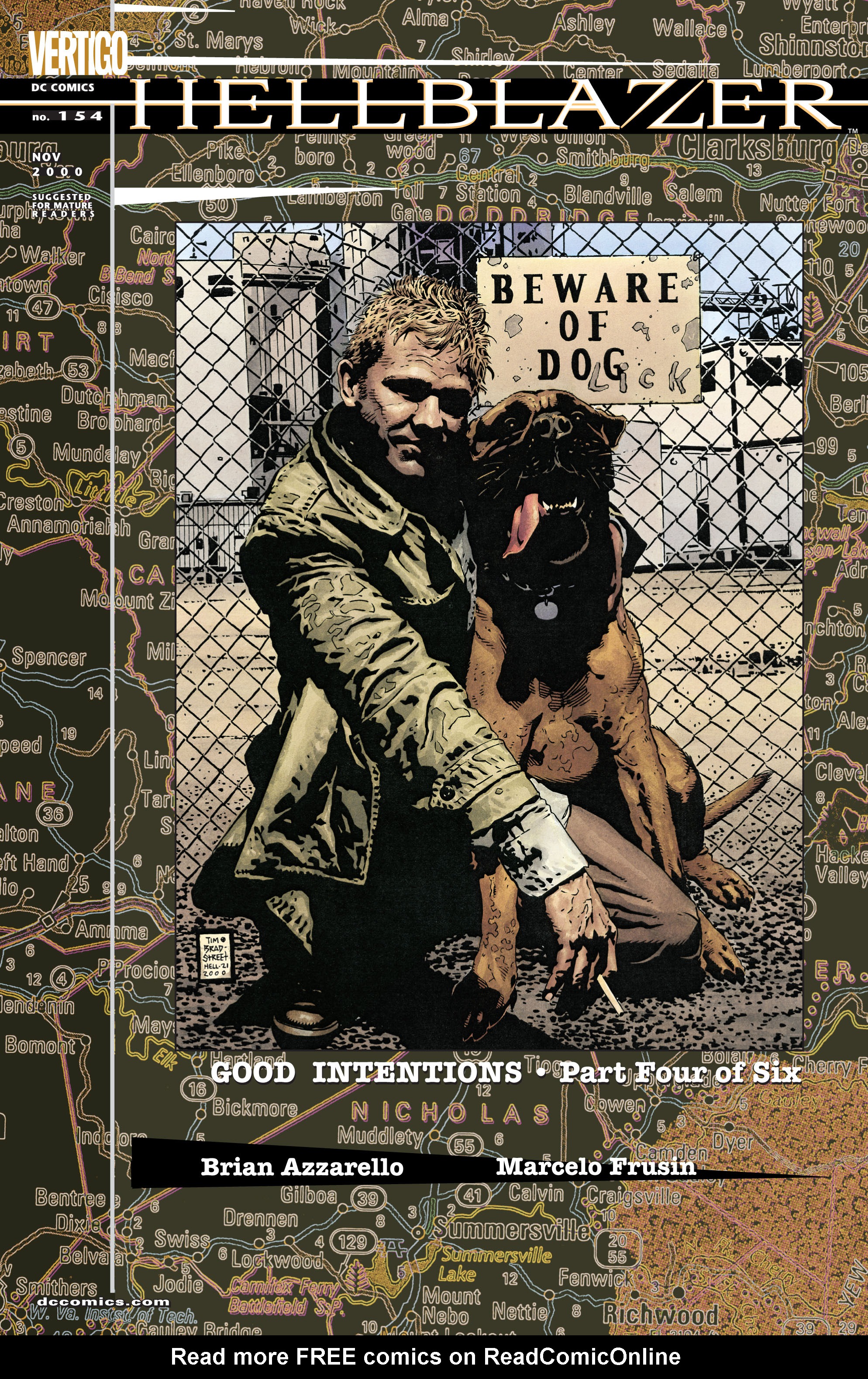 Read online Hellblazer comic -  Issue #154 - 1