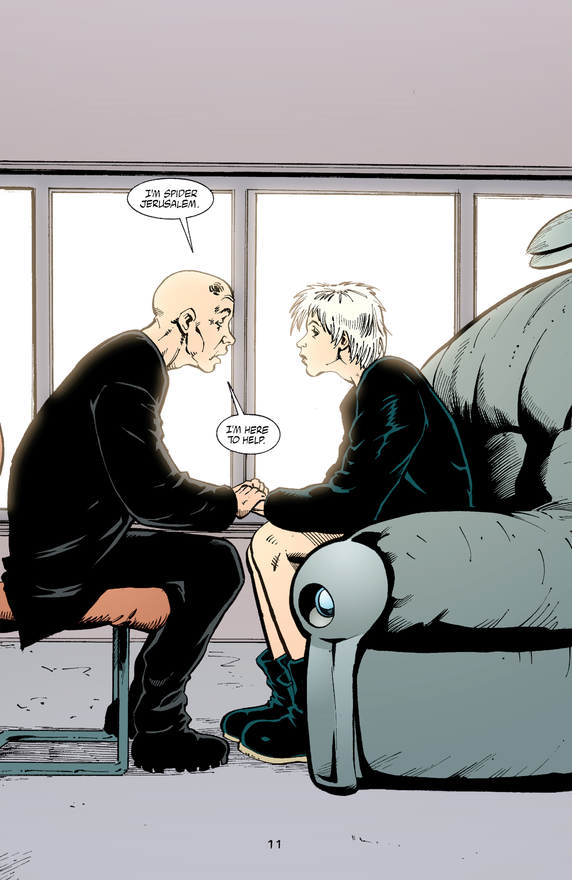 Read online Transmetropolitan comic -  Issue #53 - 12