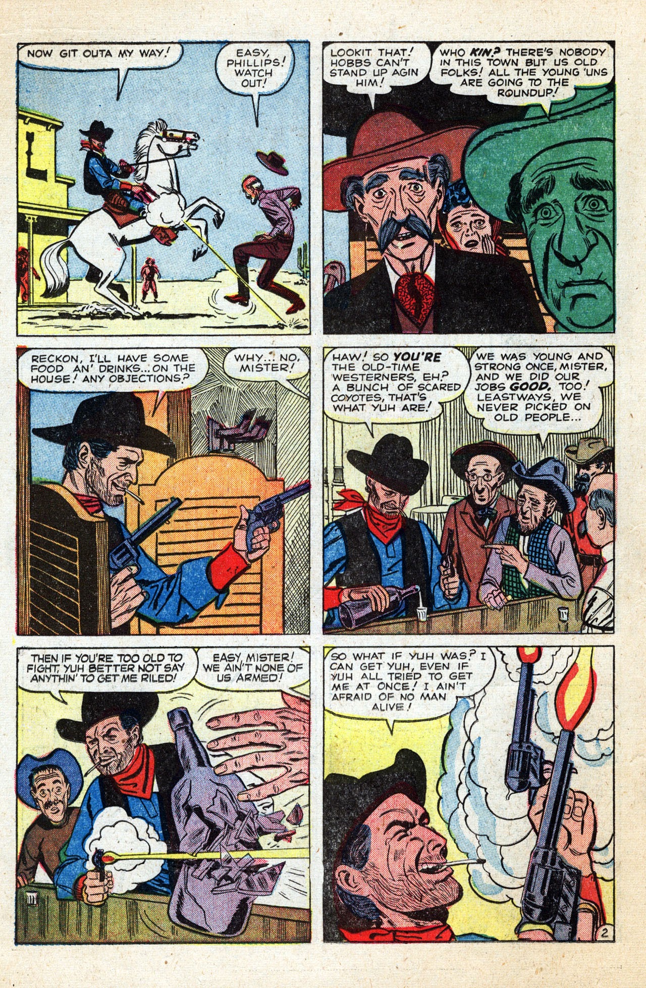 Read online Western Gunfighters (1956) comic -  Issue #21 - 18